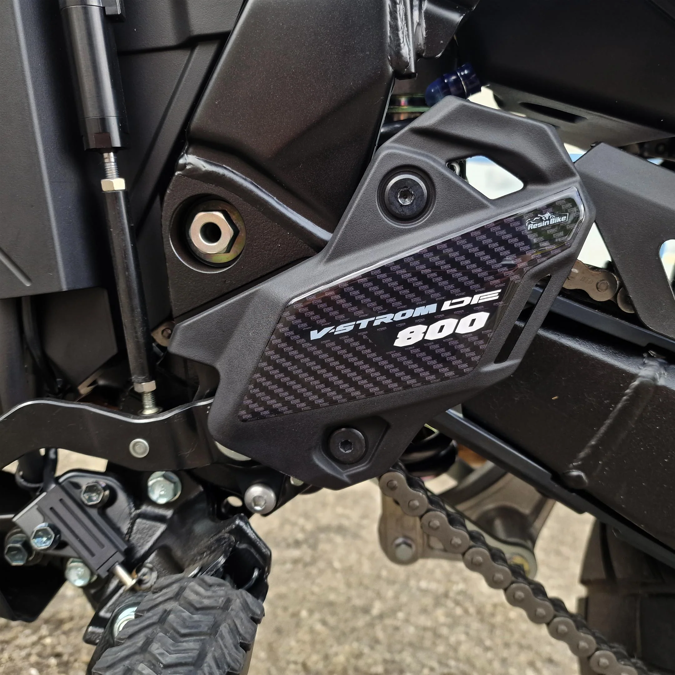 Resin Bike 3D Motorcycle Stickers - Heel Pads | Suzuki V-Strom 800DE 2023>2025 - Image 5