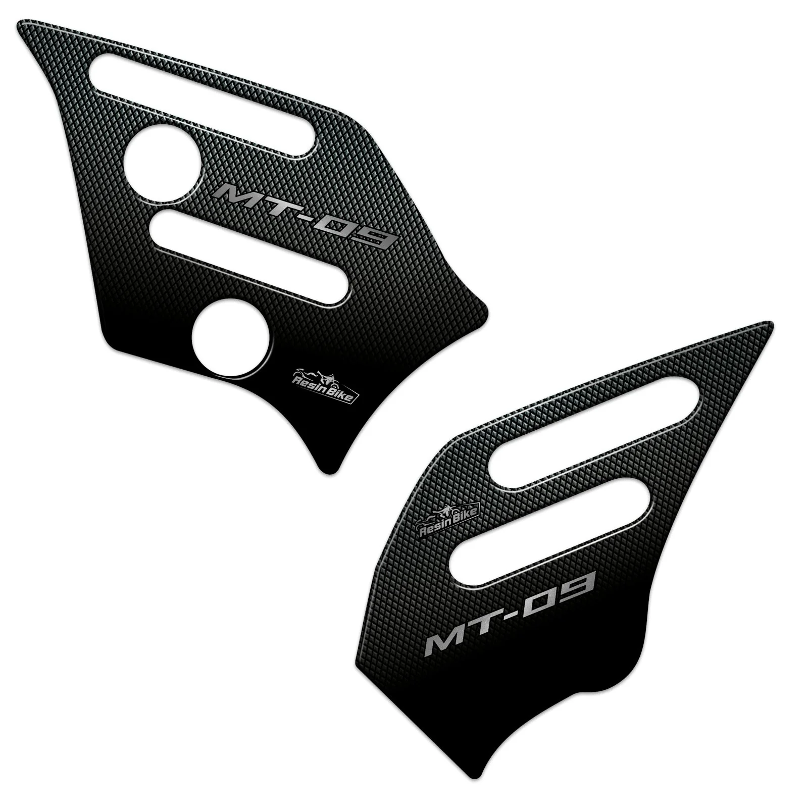 Resin Bike 3D Motorcycle Stickers - Heel Pads | Yamaha MT-09 2022>Current