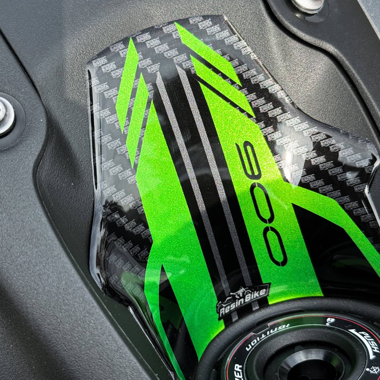 Resin Bike 3D Motorcycle Stickers - Key Area | Kawasaki Z 900 2021>2024 - Image 4
