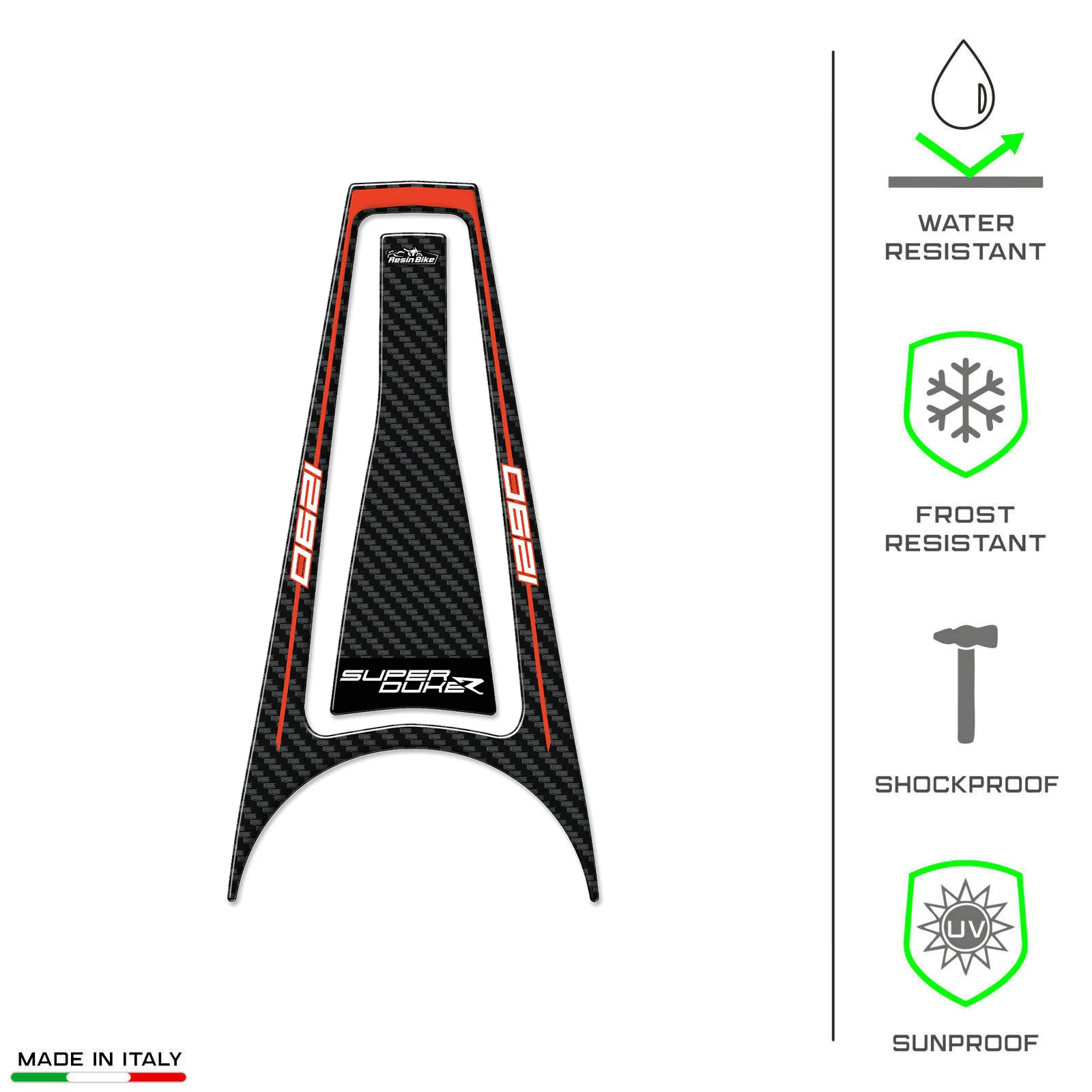 Resin Bike 3D Motorcycle Stickers - Key Area | KTM 1290 Super Duke R 2022>2023 - Image 7