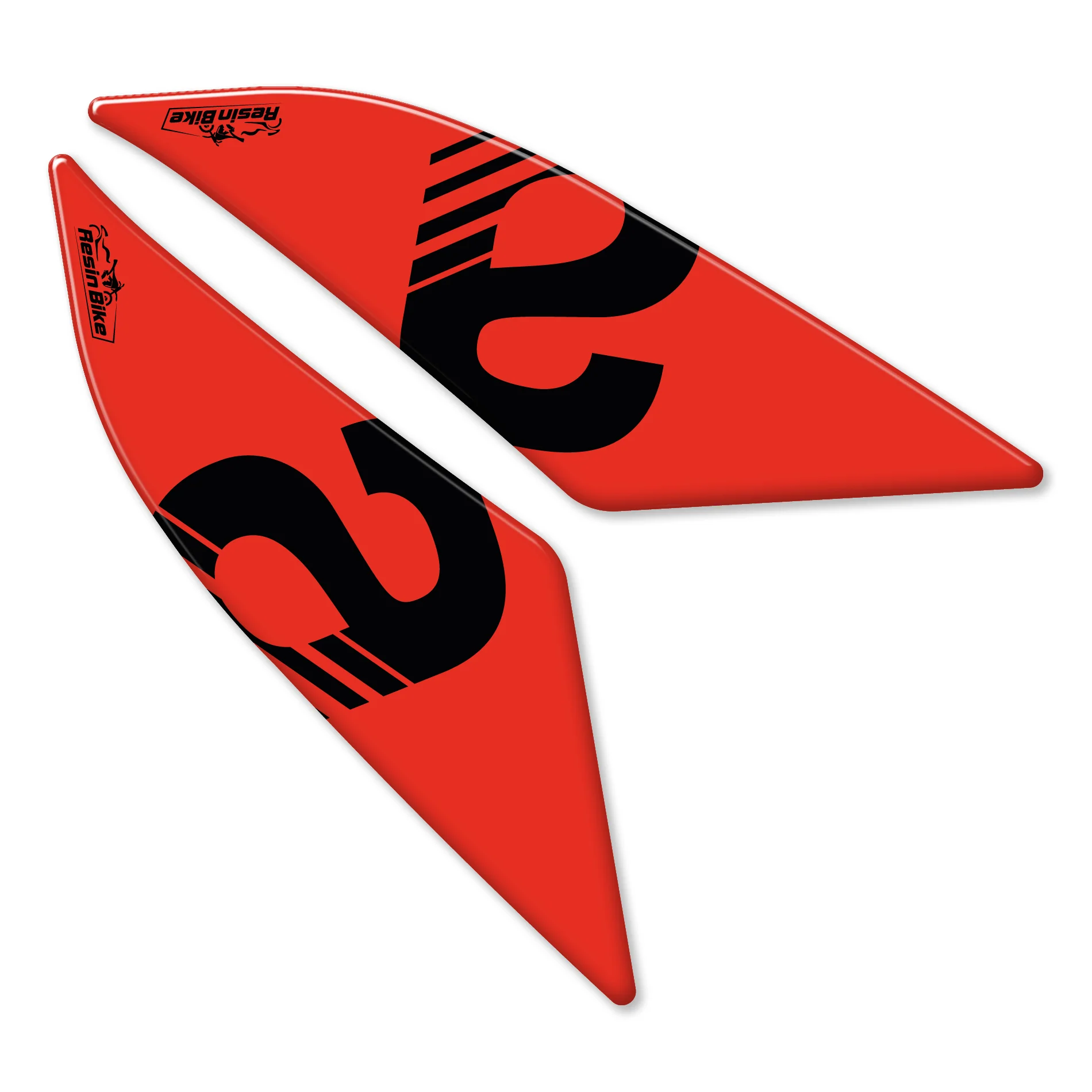 Resin Bike 3D Motorcycle Stickers - Passenger Handles | Aprilia RS/Tuono 660 2020>2026