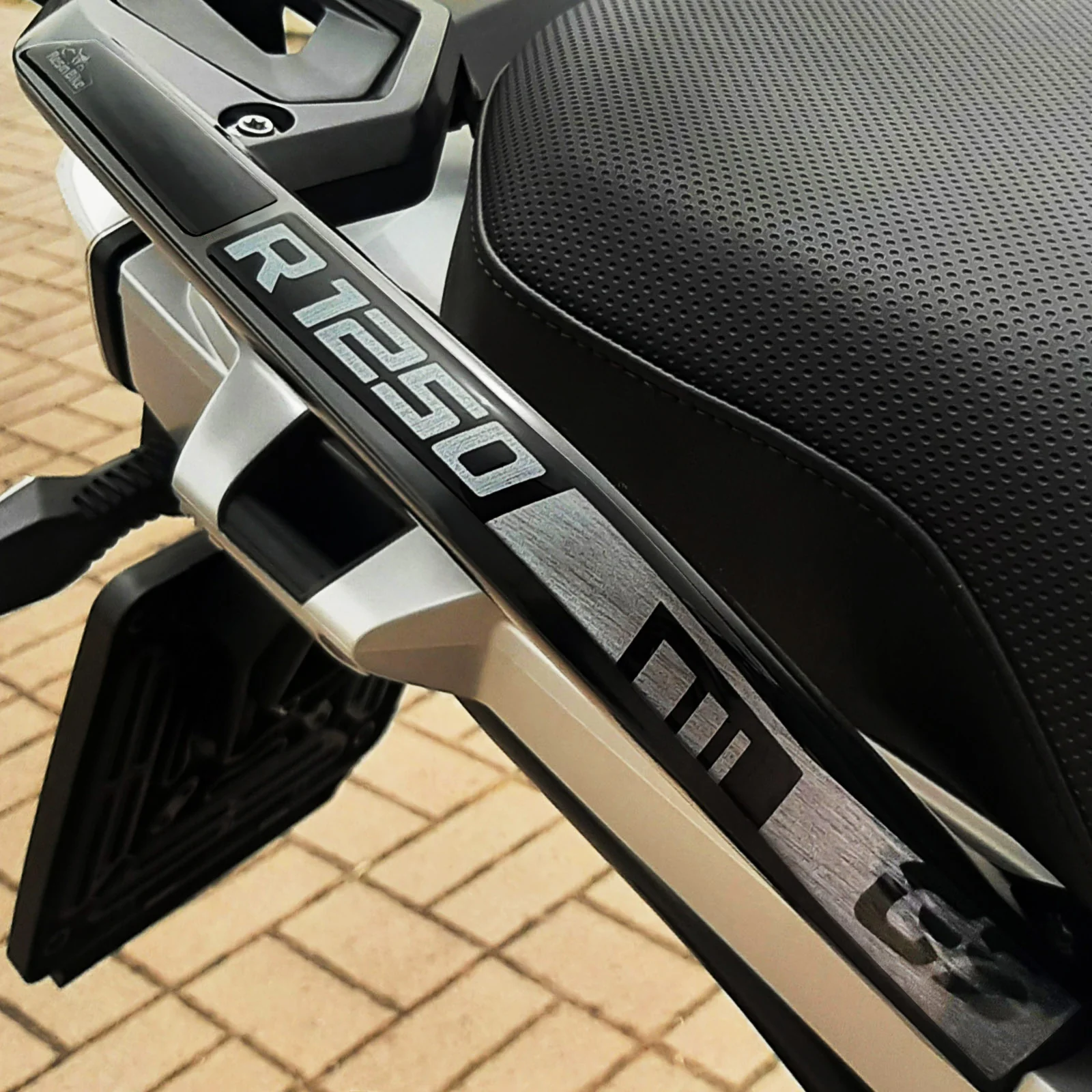 Resin Bike 3D Motorcycle Stickers - Passenger Handles | BMW R 1250 GS 2021>2024 - Image 2