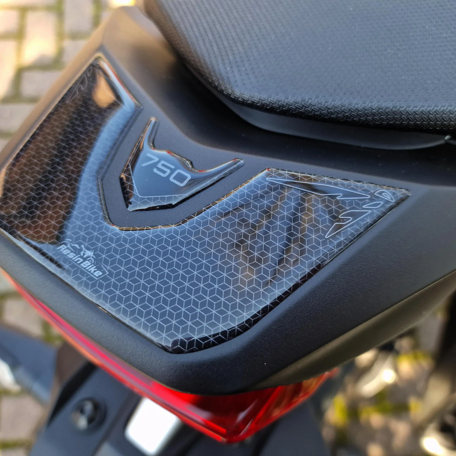 Resin Bike 3D Motorcycle Stickers - Tail Section | Honda CB750 Hornet 2023>2025 - Image 4
