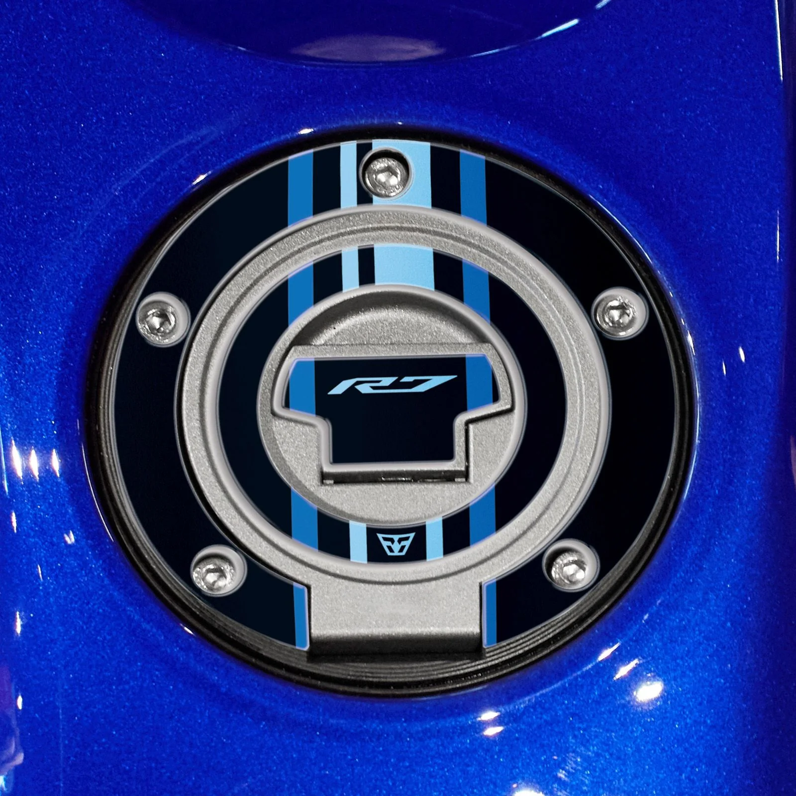 Resin Bike 3D Motorcycle Stickers - Tank Kit | Yamaha YZF-R7 2021>2025 - Image 4