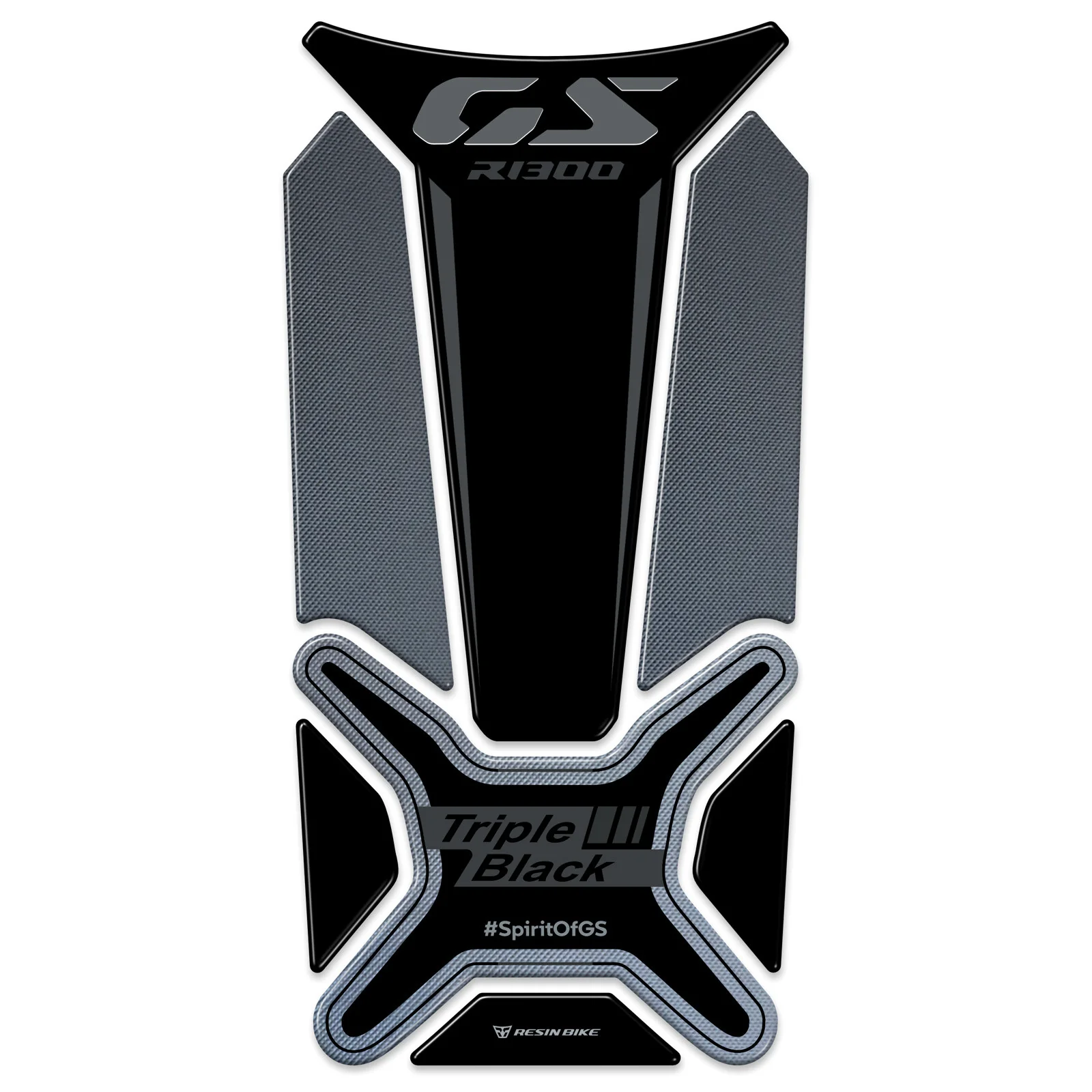 Resin Bike 3D Motorcycle Stickers - Tank Pad | BMW R 1300 GS 2023>2025