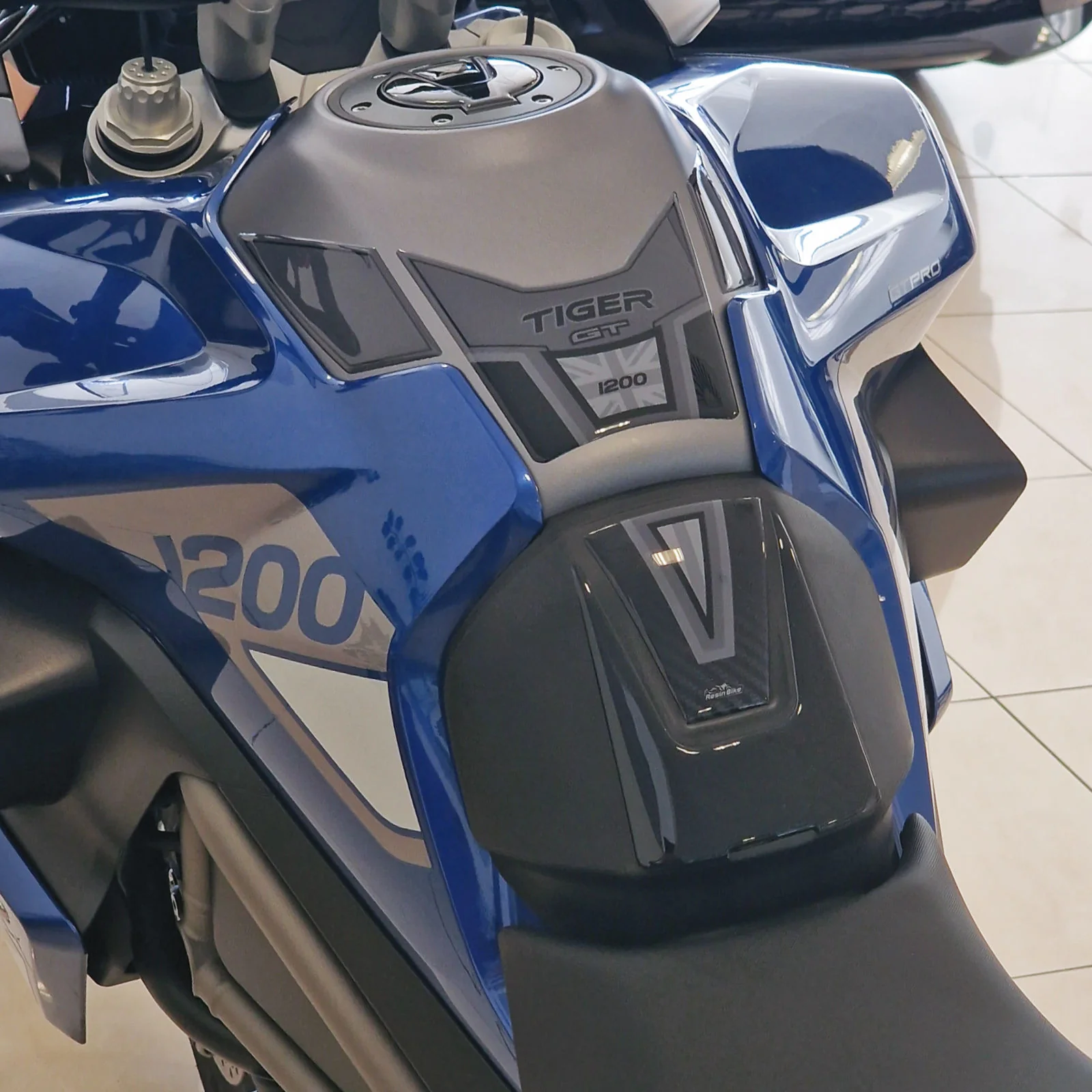 Resin Bike 3D Motorcycle Stickers - Tank Pad | Triumph Tiger 1200 GT Pro 2022>2025 - Image 6