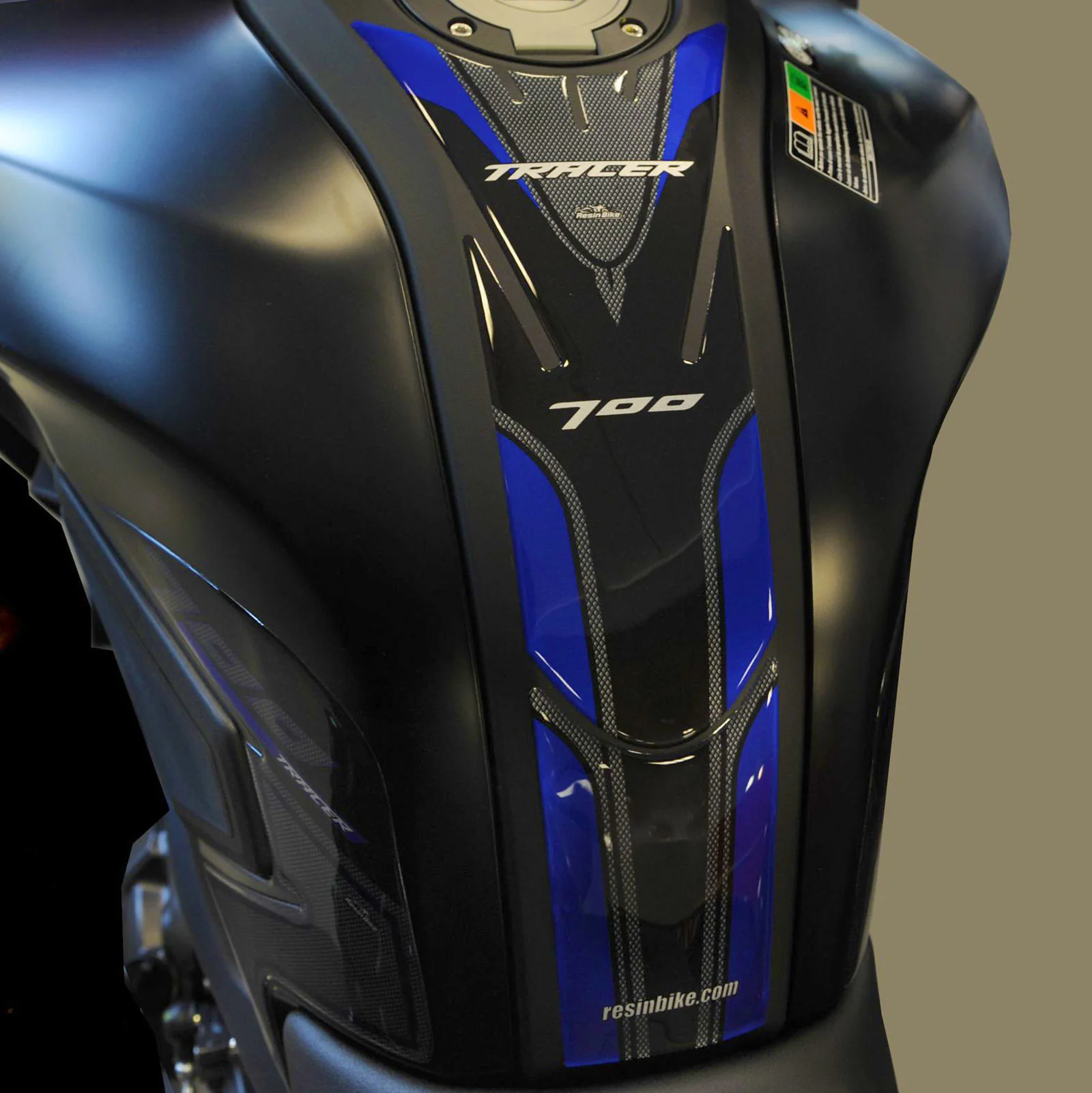 Resin Bike 3D Motorcycle Stickers - Tank Pad | Yamaha Tracer 700 2020>Current - Image 2