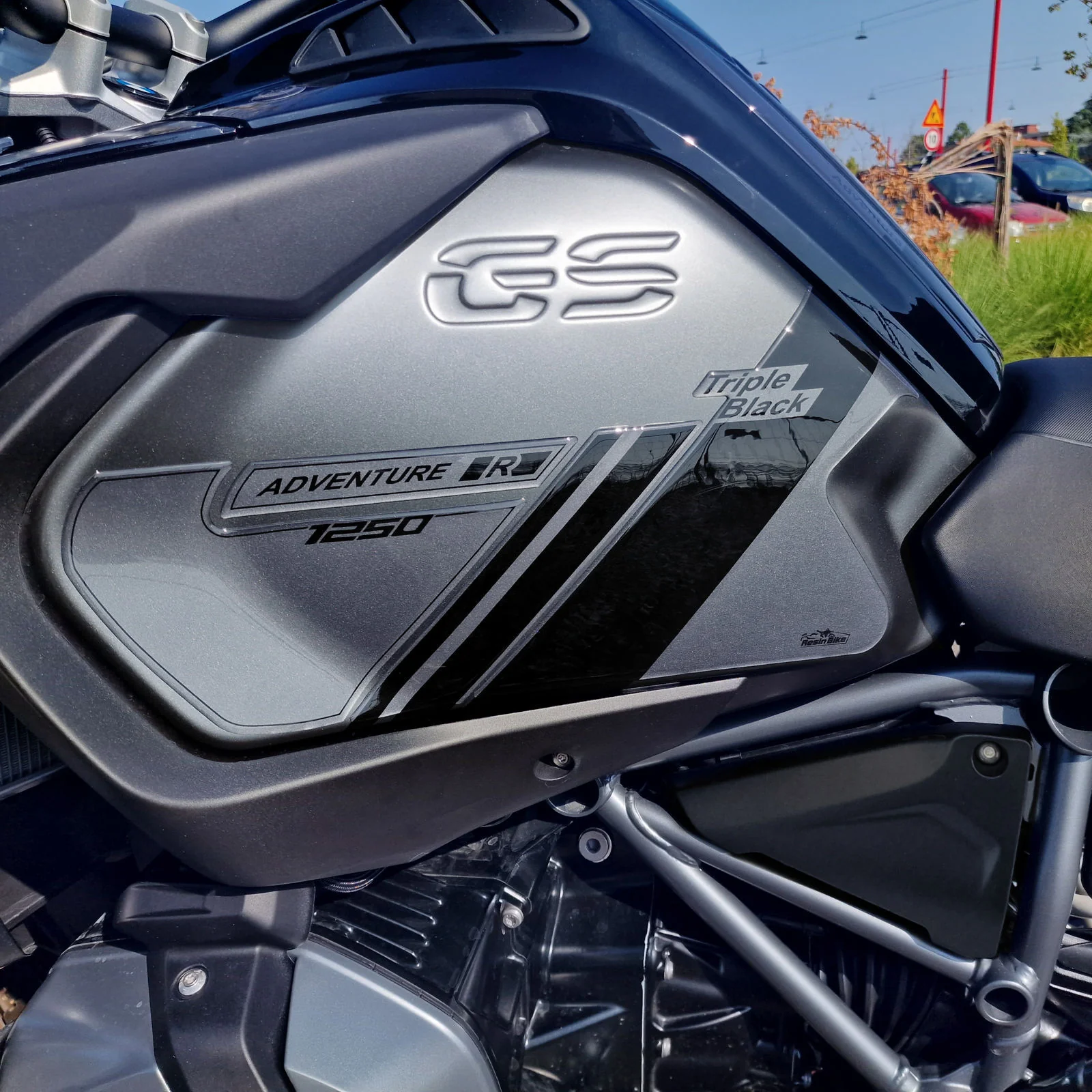 Resin Bike 3D Motorcycle Stickers - Tank Sides | BMW R 1250 GS Adventure 2021>2024 - Image 2
