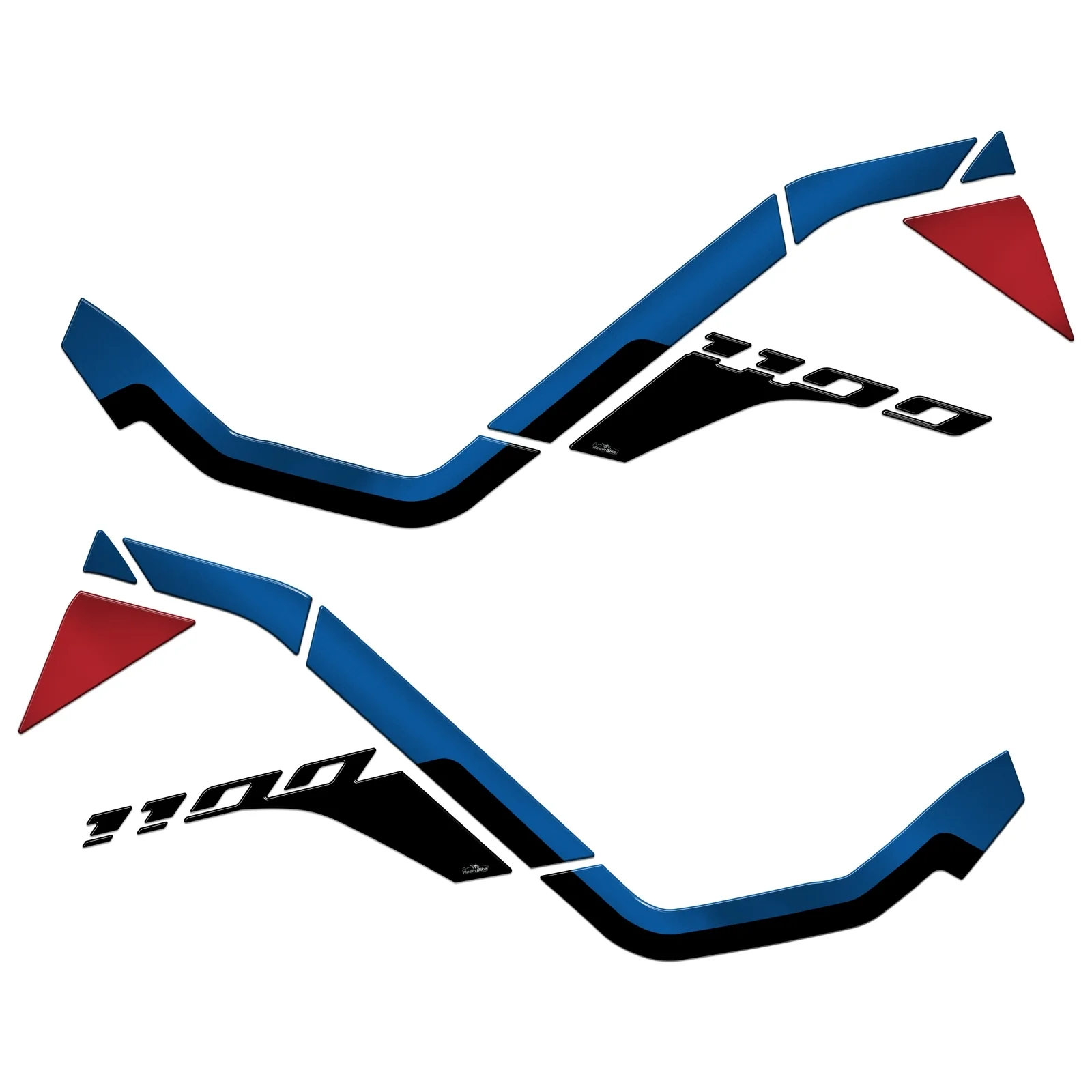 Resin Bike 3D Motorcycle Stickers - Tank Sides | Honda CRF 1100 L Africa Twin Adventure Sports 2020>2021