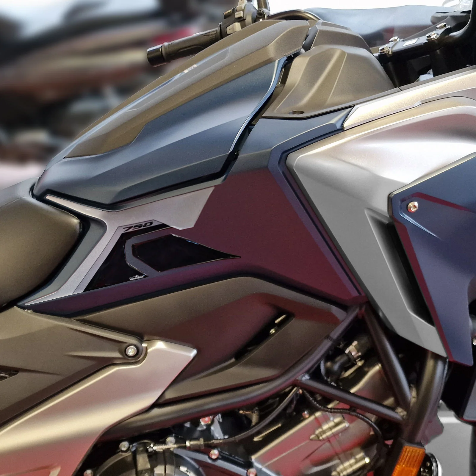 Resin Bike 3D Motorcycle Stickers - Tank Sides | Honda NC 750 X 2021>2025 - Image 7