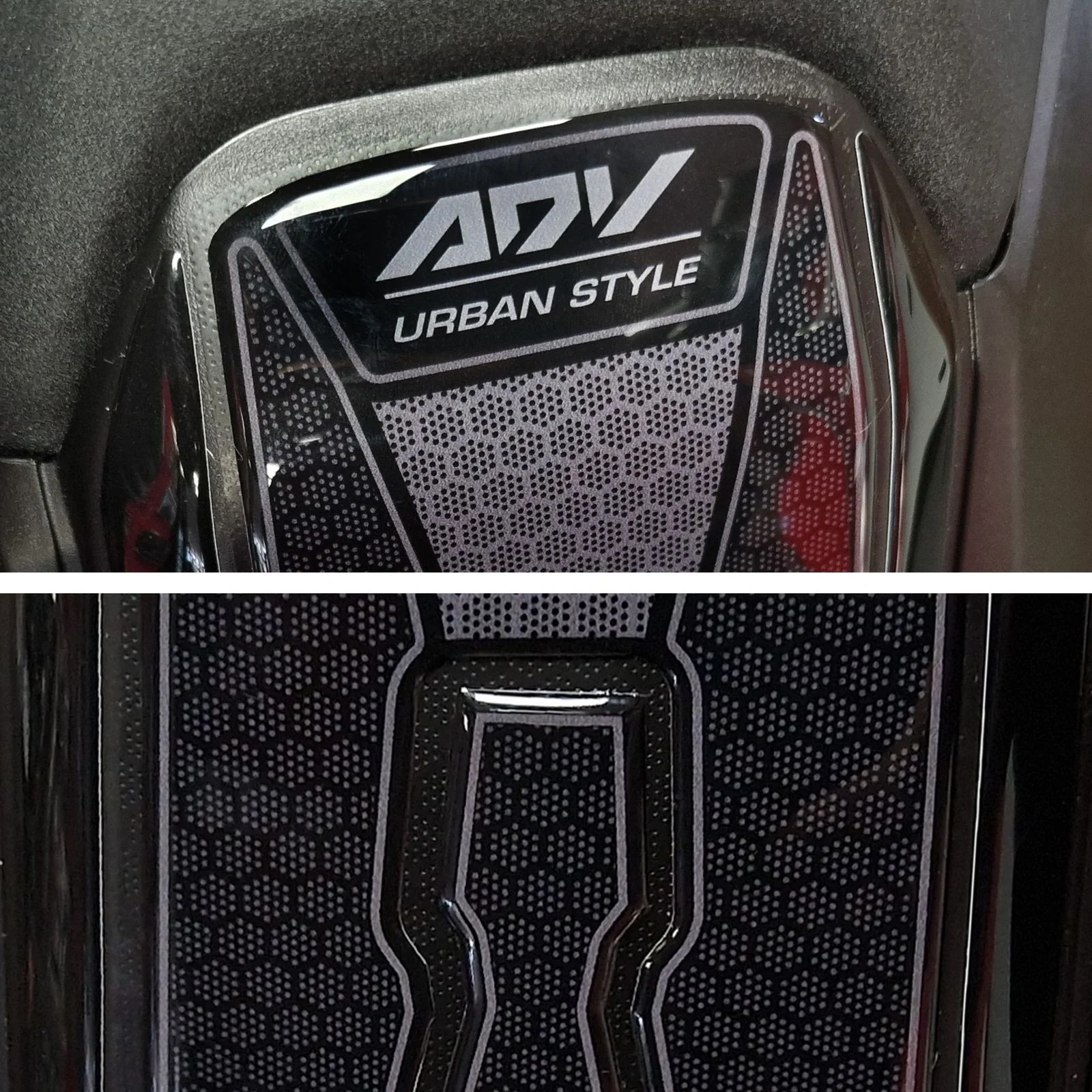 Resin Bike 3D Motorcycle Stickers - Under Seat Cover | Honda ADV 350 2022>Current - Image 4