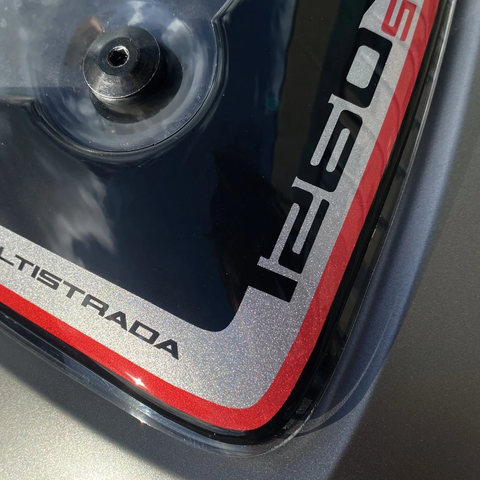 Resin Bike 3D Motorcycle Stickers - Windshield | Ducati Multistrada 1260 S 2018>2020 - Image 4