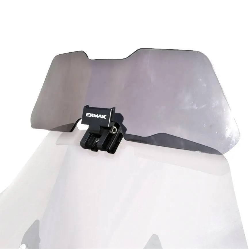 Ermax Screen Deflector Clip On (370x120mm) | Light Smoke - Image 3