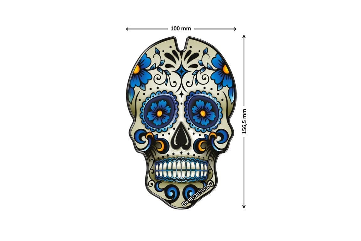 Puig Skull Tank Pad | Red - Image 3