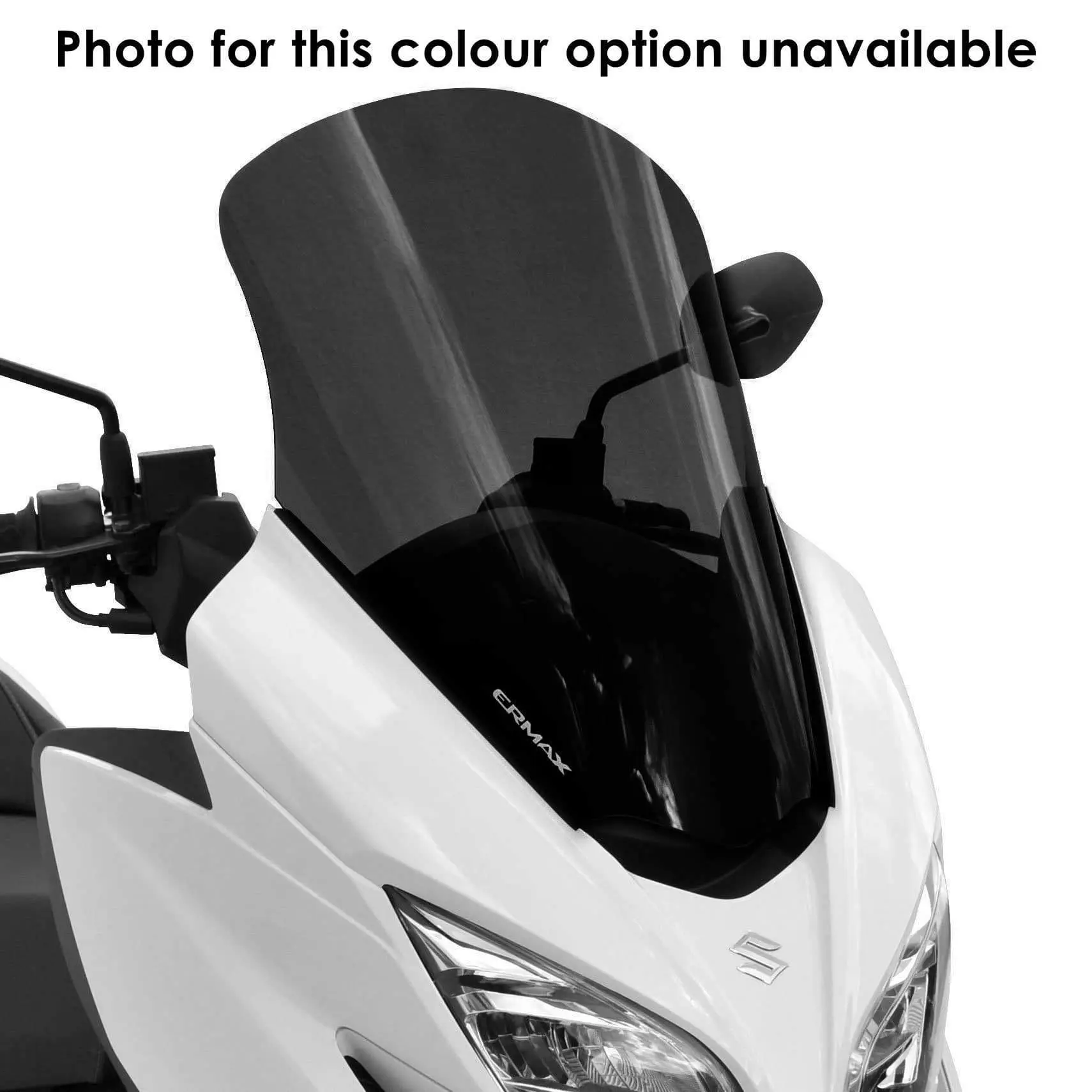 Ermax Original Screen | Satin Black (Opaque) | Suzuki Burgman 400 2017>Current
