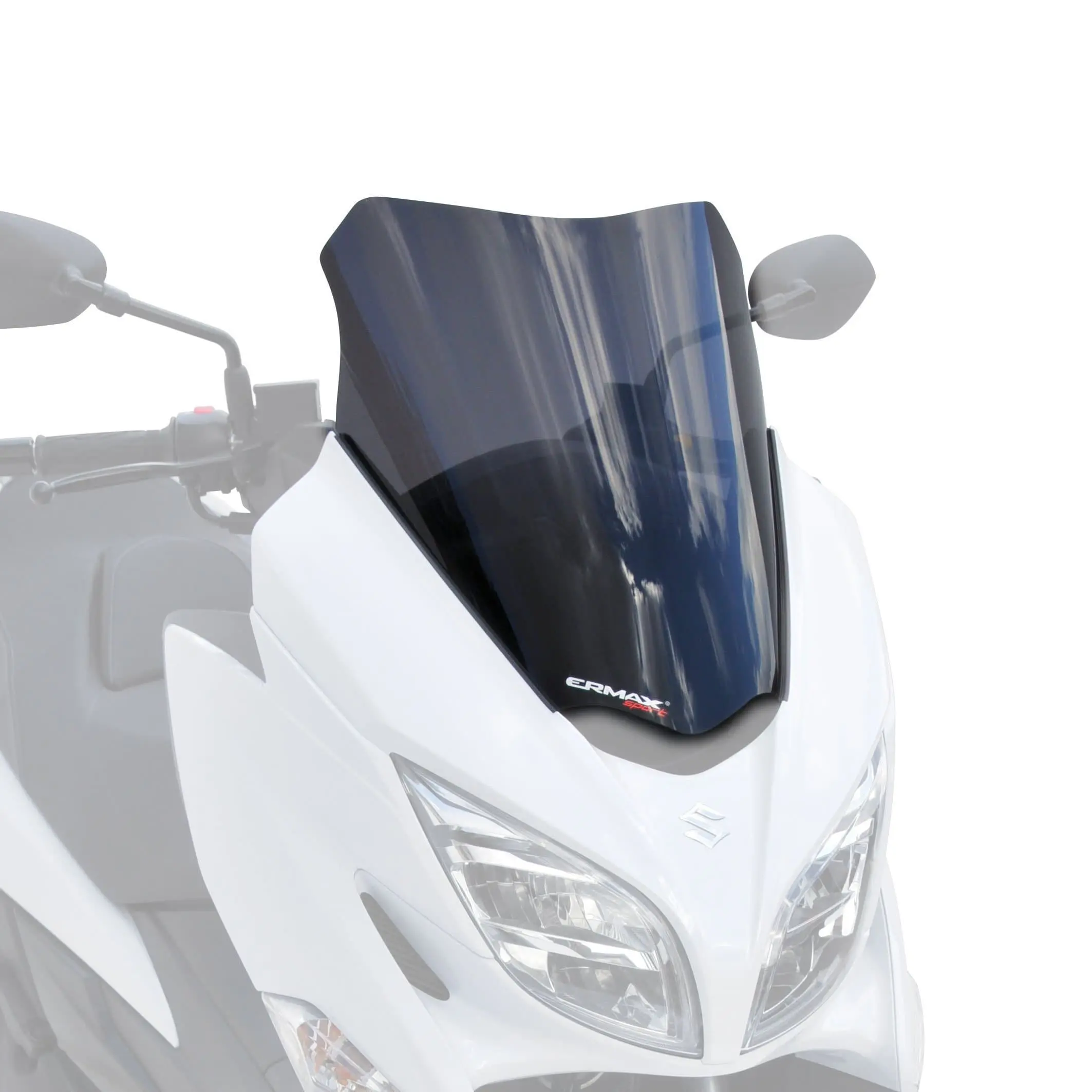 Ermax Sport Screen | Satin Grey | Suzuki Burgman 400 2017>Current