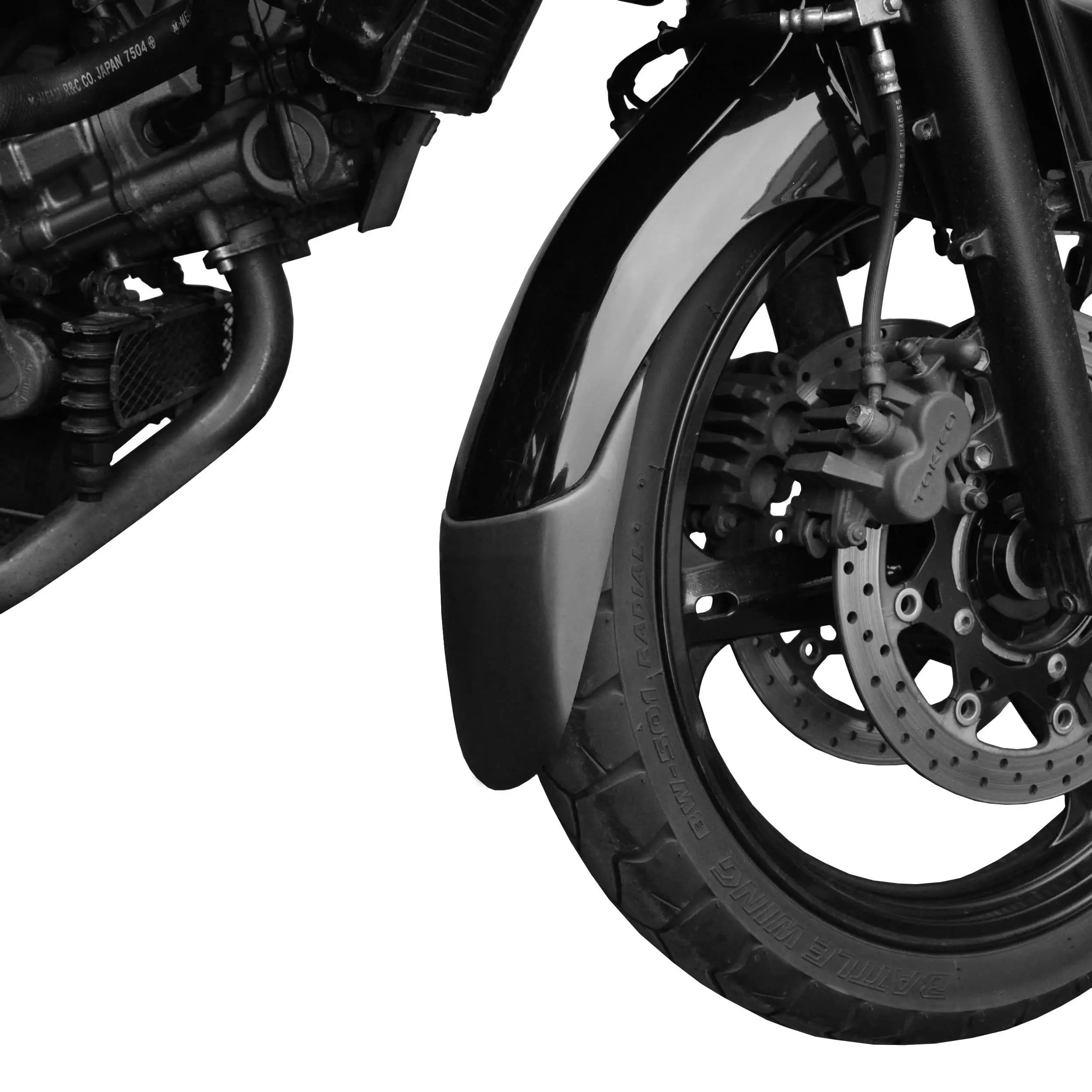 Pyramid Extenda Fenda | Matte Black | Suzuki V-Strom 650 2004>2011 - Image 2