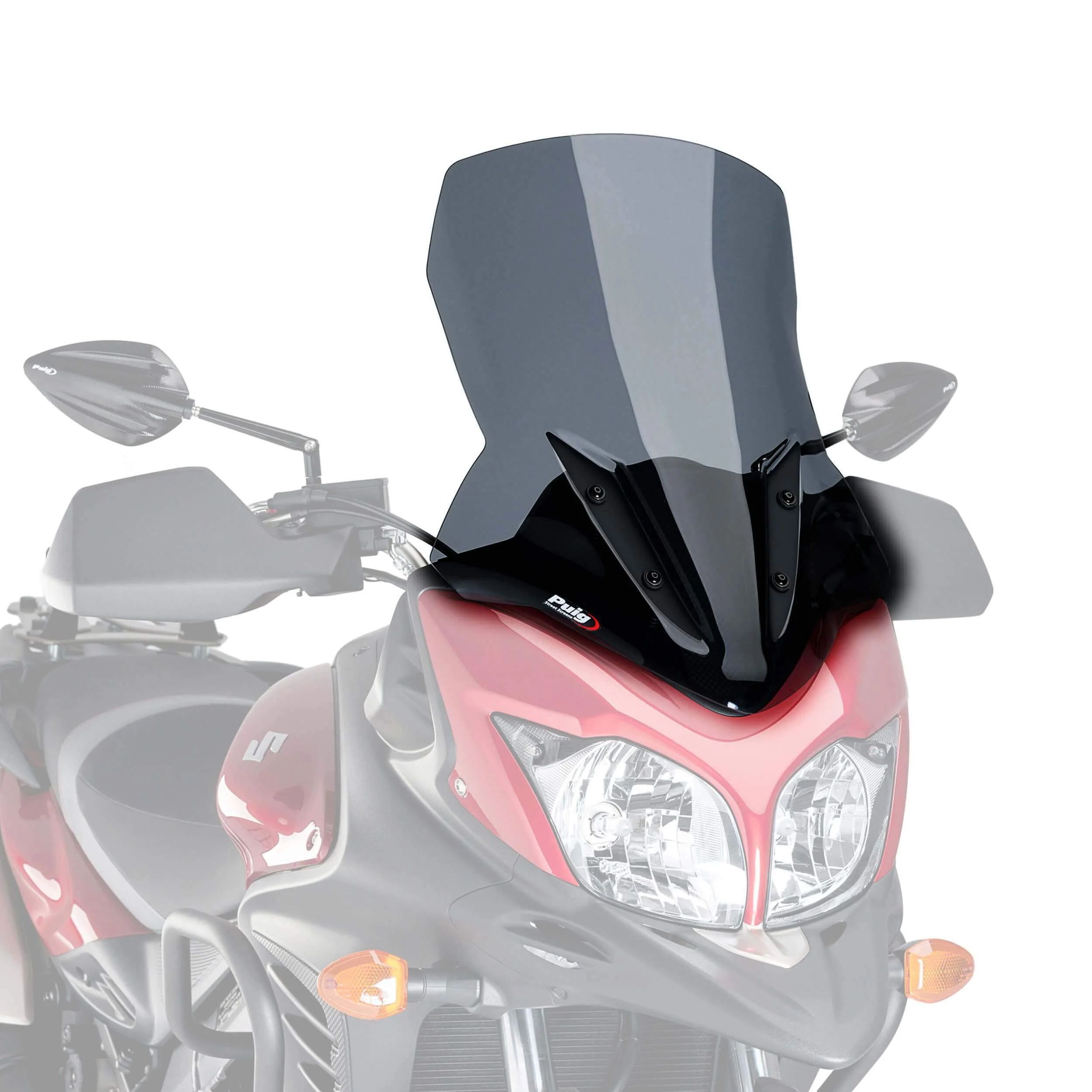 Puig Touring Screen | Dark Smoke | Suzuki V-Strom 650 2012>2016 - Image 2