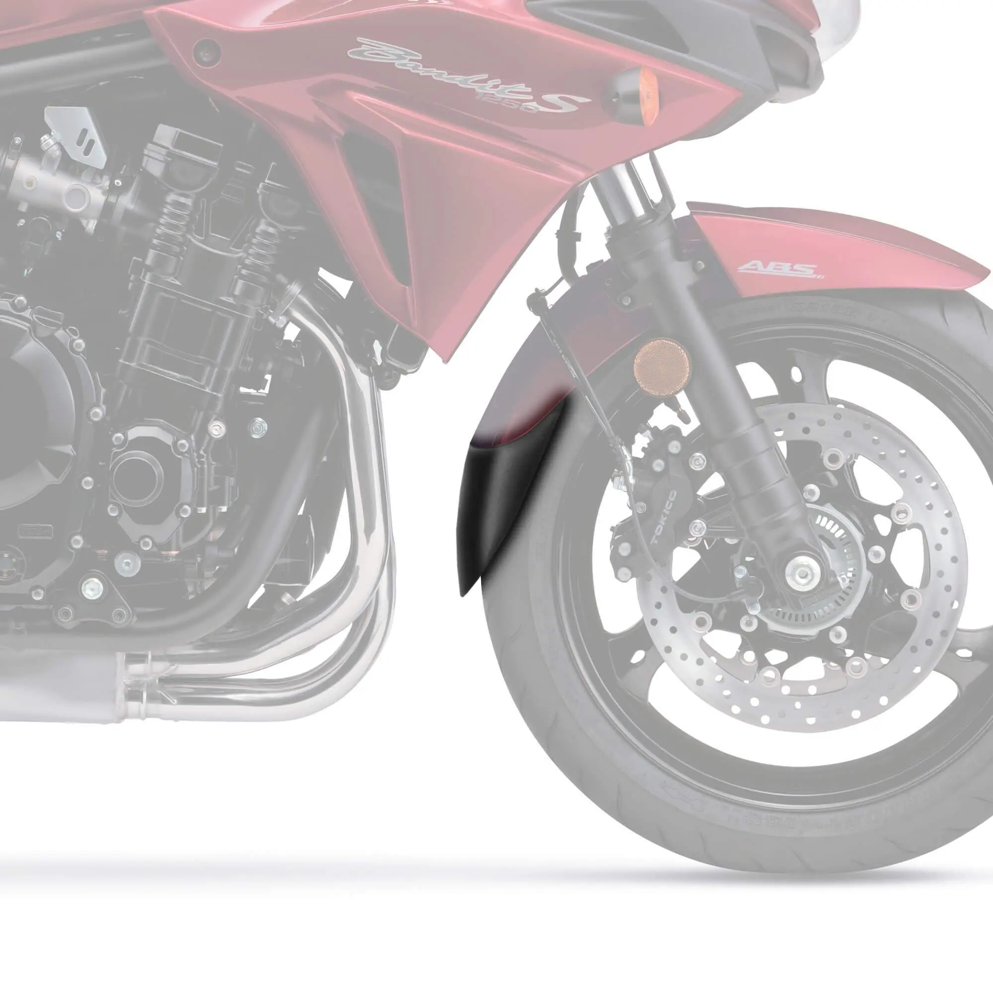 Pyramid Extenda Fenda | Matte Black | Suzuki GSF 650 Bandit 2005>2008 - Image 3