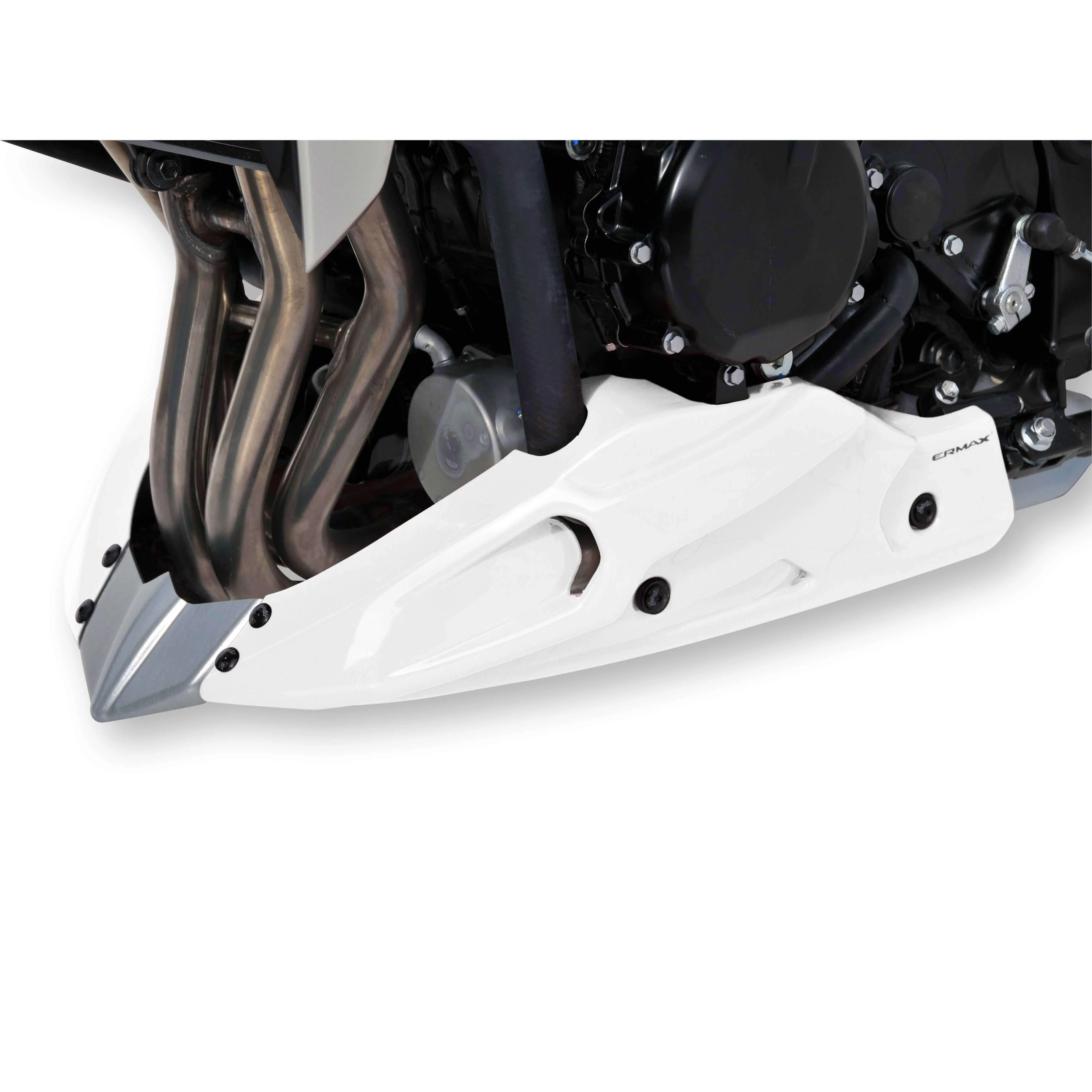 Ermax Belly Pan | Metallic White (Pearl Glacier White) | Suzuki GSR 750 2011>2016 - Image 2