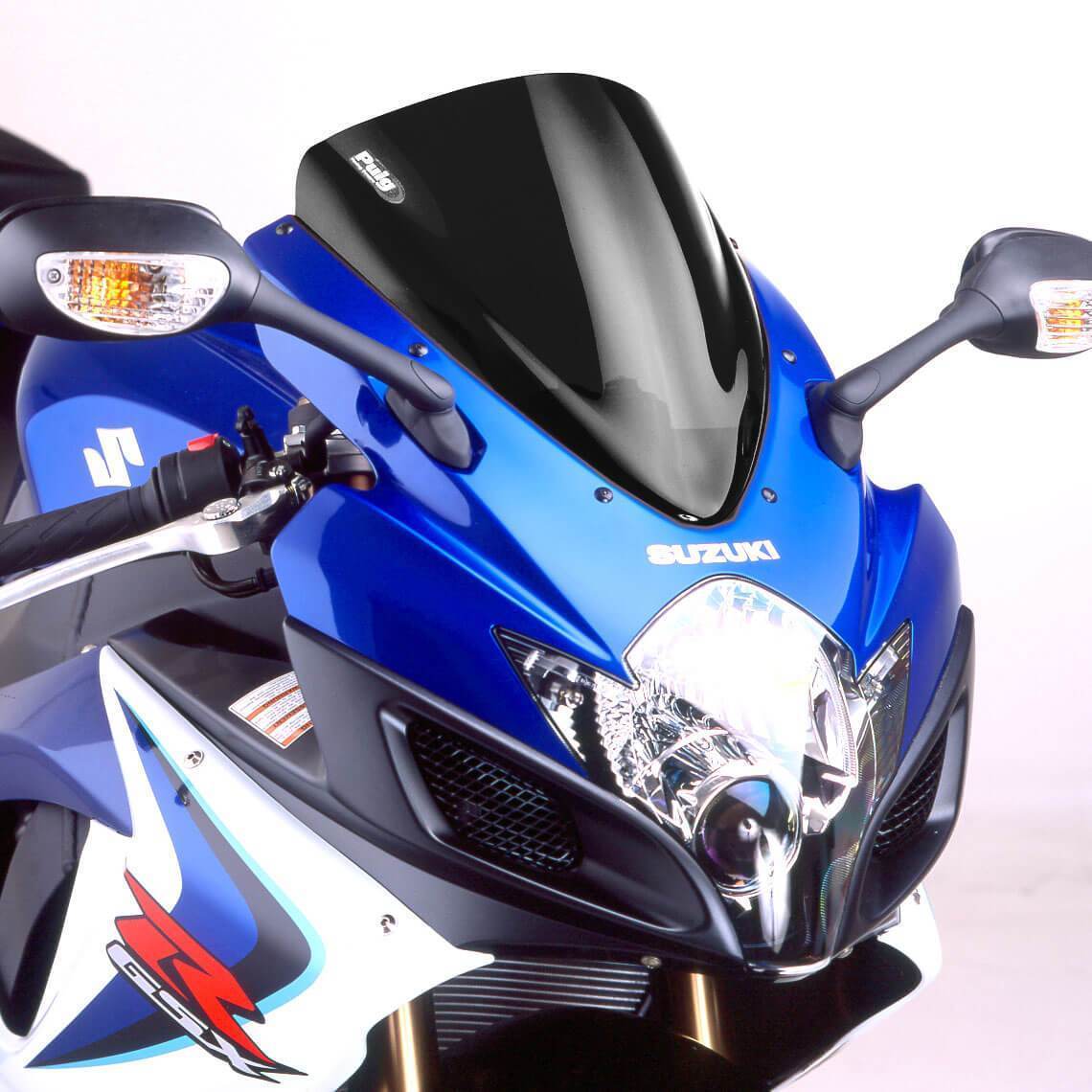 Puig Racing Screen | Black (Opaque) | Suzuki GSX-R750 2006>2007