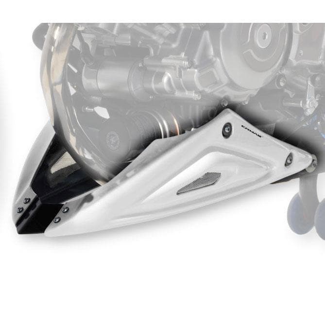 Ermax Belly Pan | Metallic White (Pearl Mirage White) | Suzuki SFV 650 Gladius 2009>2009