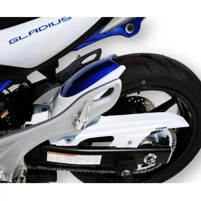 Ermax Hugger | Metallic White/Metallic Blue (Pearl Still White/Deep Blue) | Suzuki SFV 650 Gladius 2010>2010 - Image 2