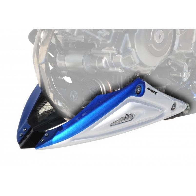 Ermax Belly Pan | Light Met Blue/Met White (Trion Blue/Pearl Still White) | Suzuki SFV 650 Gladius 2009>2009