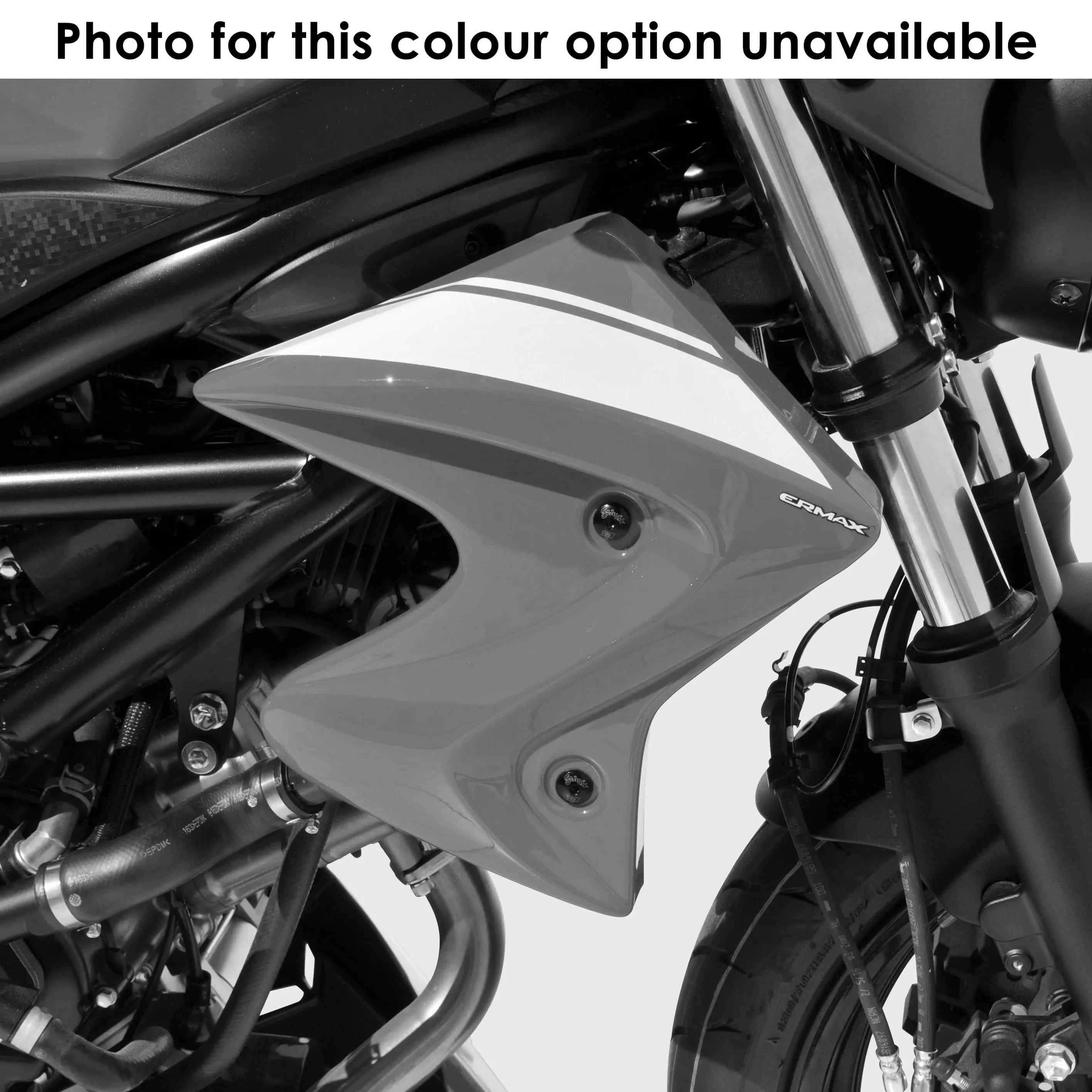 Ermax Radiator Cheeks | Carbon Look | Suzuki SV650 2016>Current