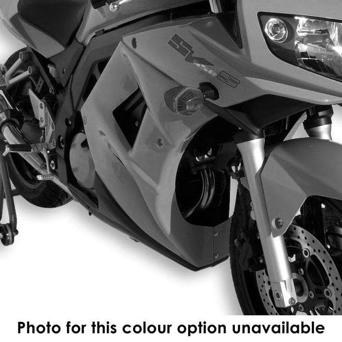 Ermax Fairing Lowers | Gloss Black (Pearl Nebular Black) | Suzuki SV650S 2003>2011 - Image 2