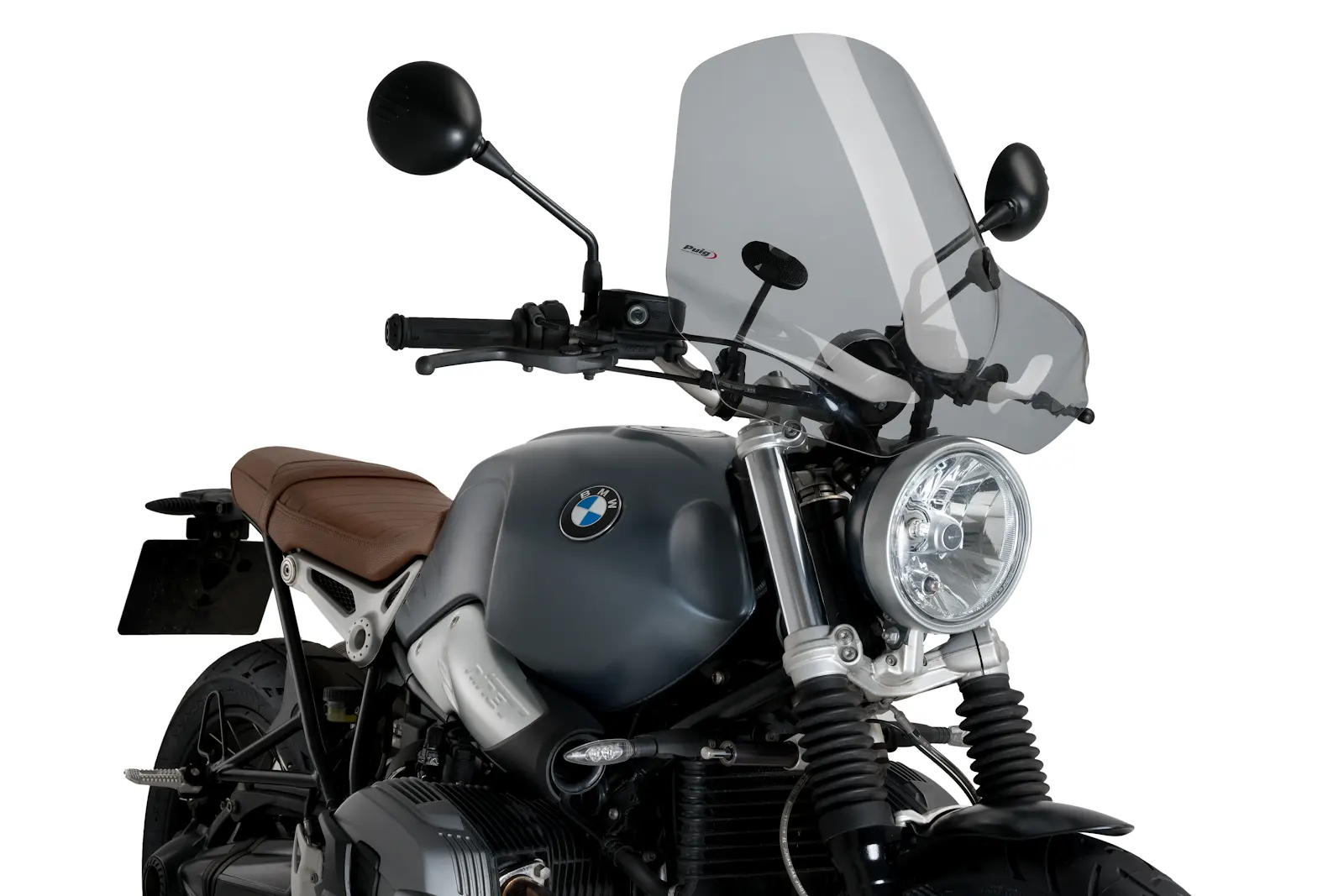 Puig Touring 2 Universal Handlebar Mounted Screen | Light Smoke - Image 4