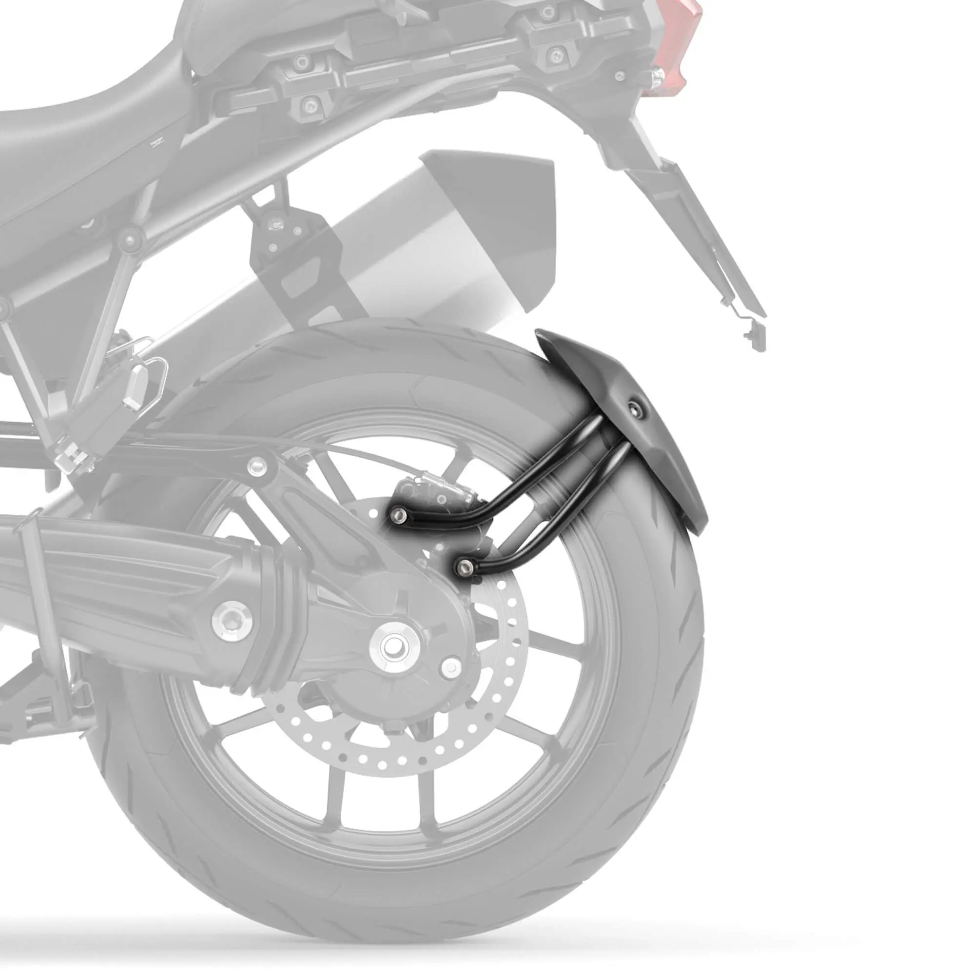 Pyramid Spray Guard | Matte Black | Triumph Explorer 1200 XR/XRX/XRT/Low 2012>Current - Image 3