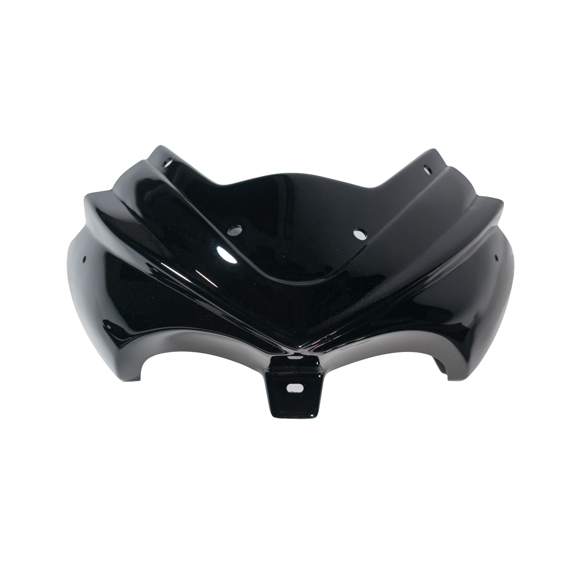 Ermax Nose Fairing | Jet Black with Dark Smoke Screen | Triumph Speed Triple 1050 2005>2007 - Image 4
