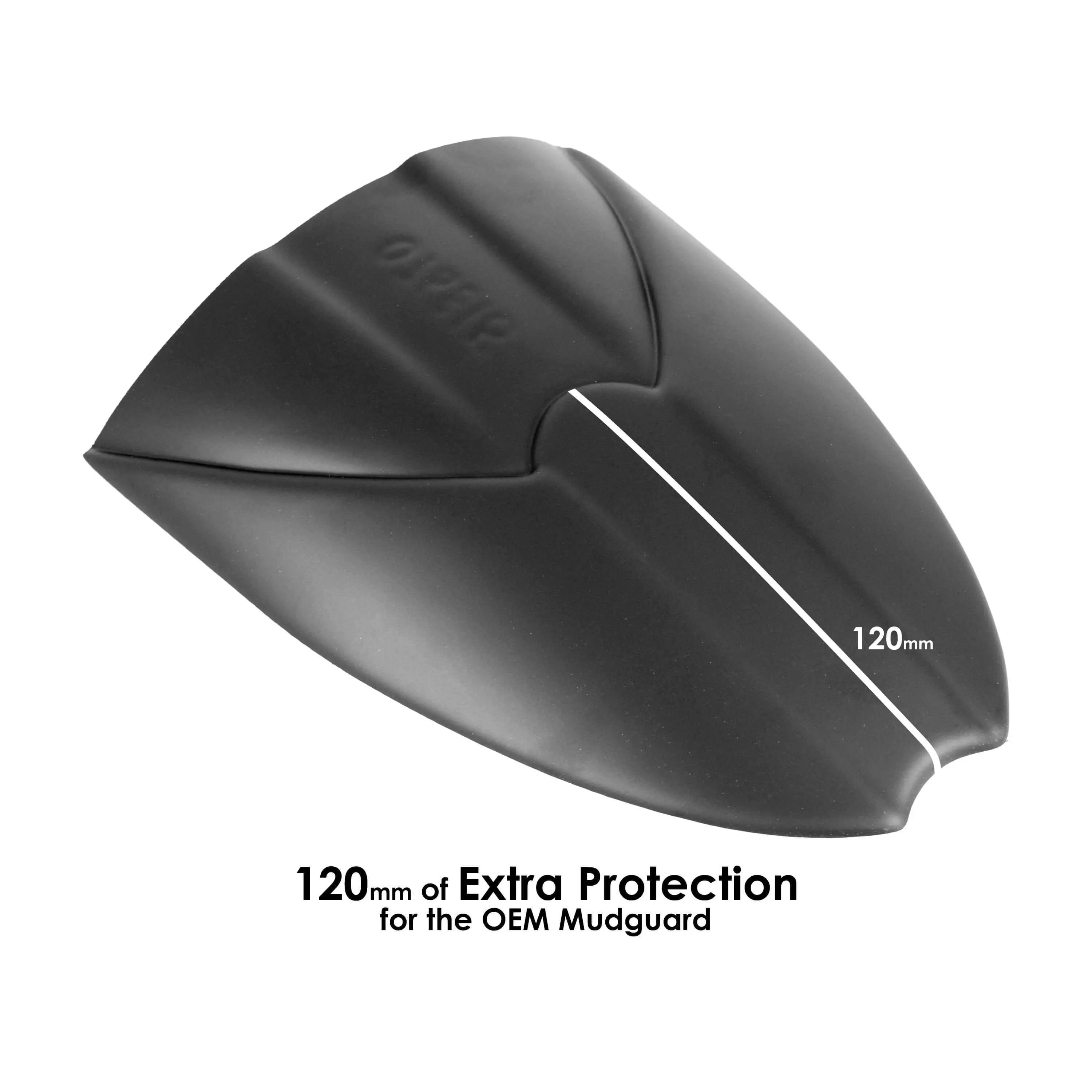 Pyramid Hugger Extension | Matte Black | Triumph Speed Triple 1050 R 2011>Current - Image 4