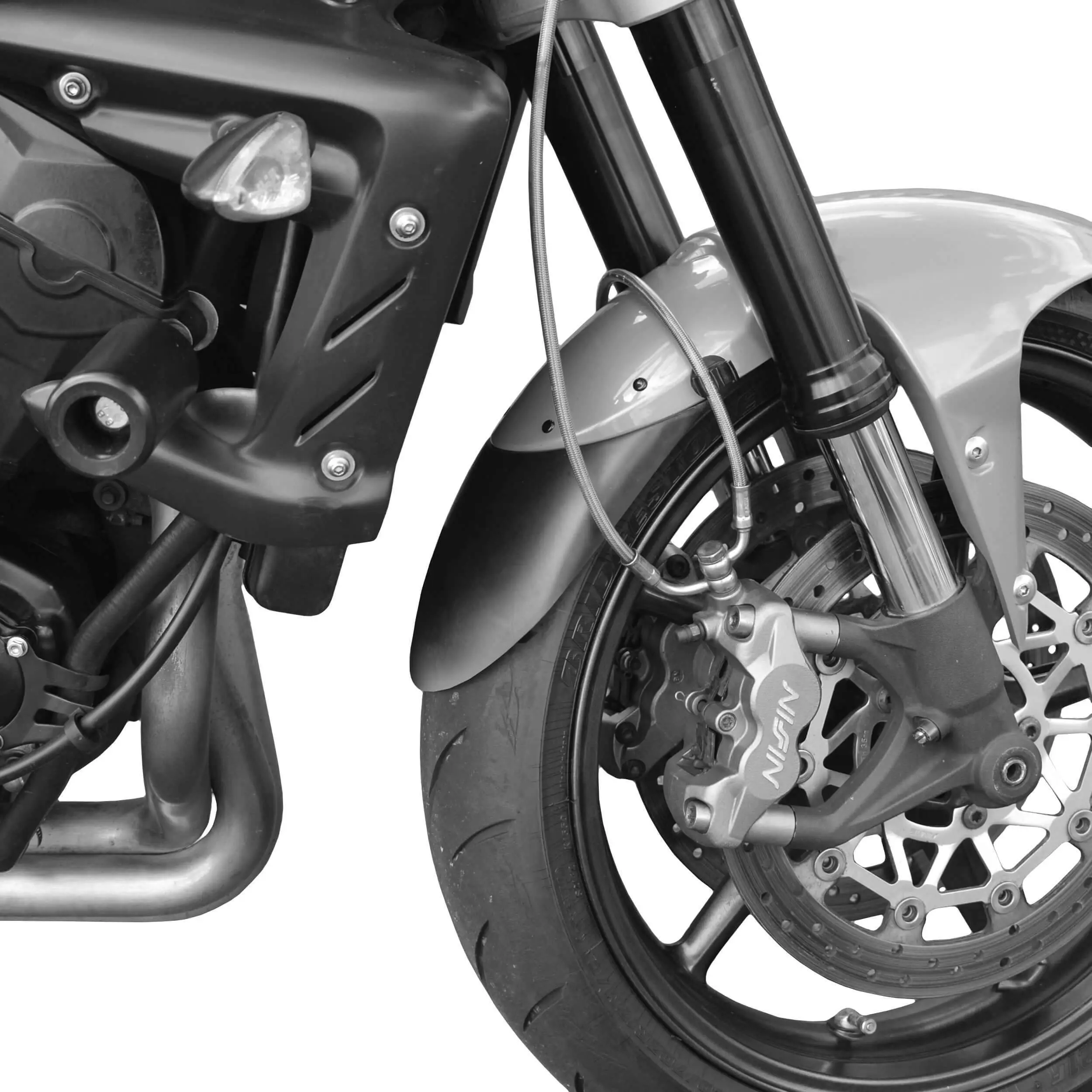 Pyramid Extenda Fenda | Matte Black | Triumph Street Triple 675 2006>2011 - Image 2