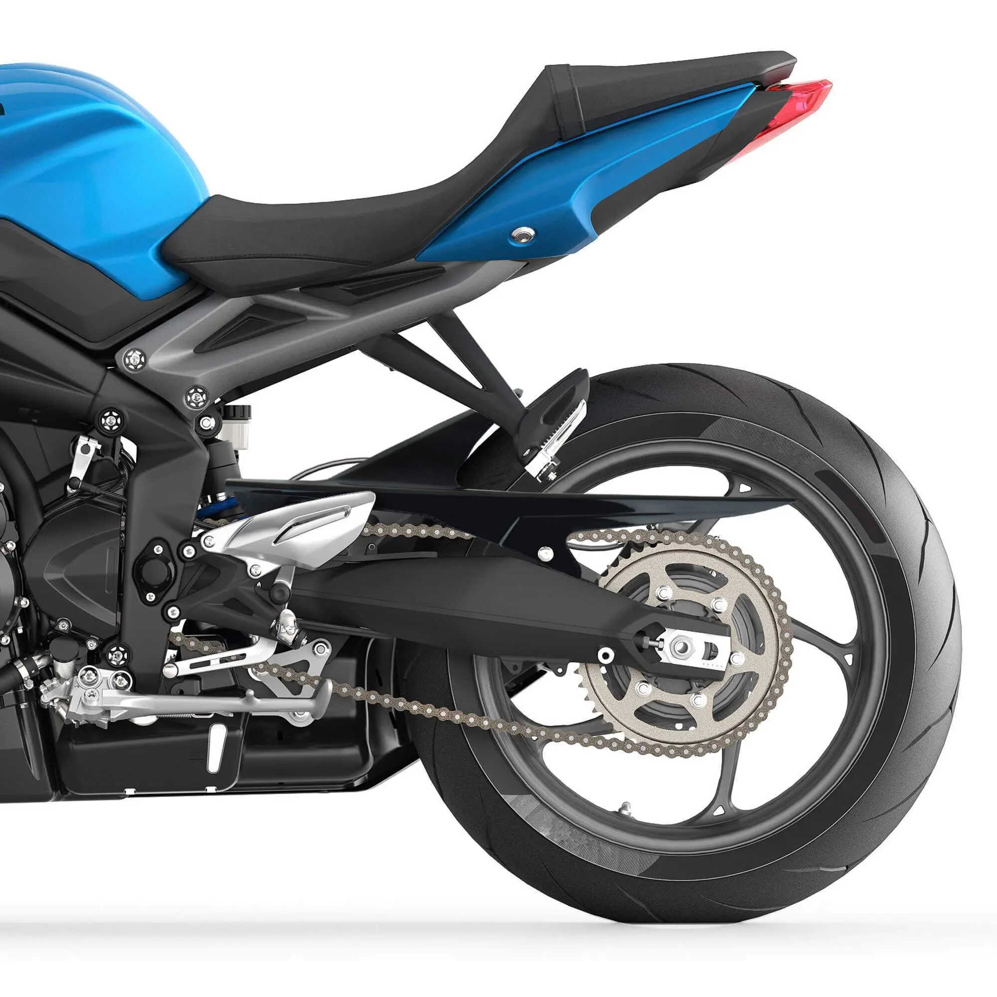 Pyramid Hugger | Gloss Black | Triumph Street Triple 675 R 2013>2017 - Image 2