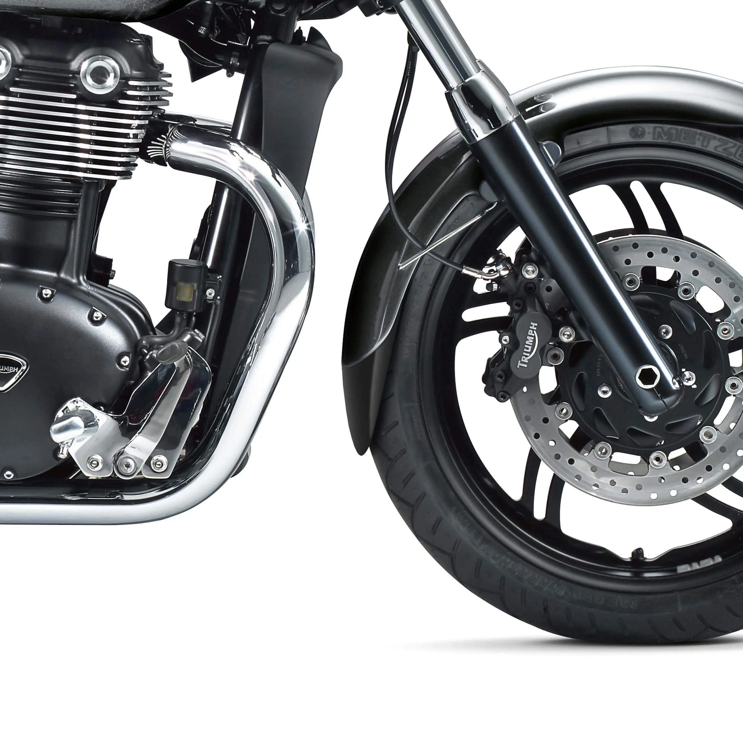 Pyramid Extenda Fenda | Matte Black | Triumph Thunderbird Storm 2011>2018 - Image 2