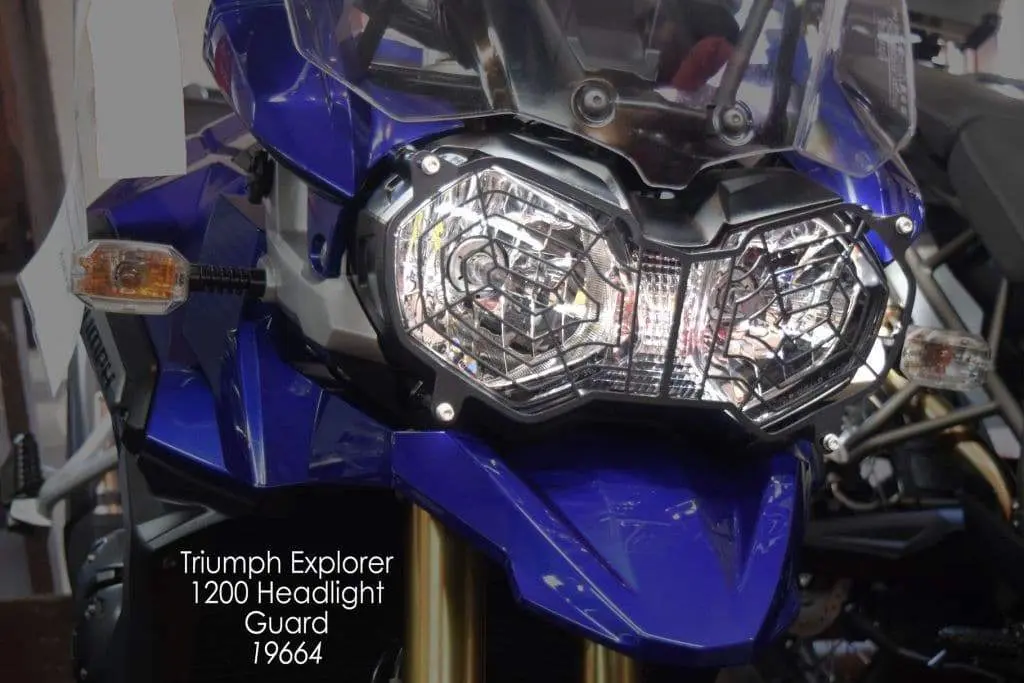 Pyramid Headlight Cover | Matte Black | Triumph Tiger 800 XC/XCX/XCA/Low 2011>Current