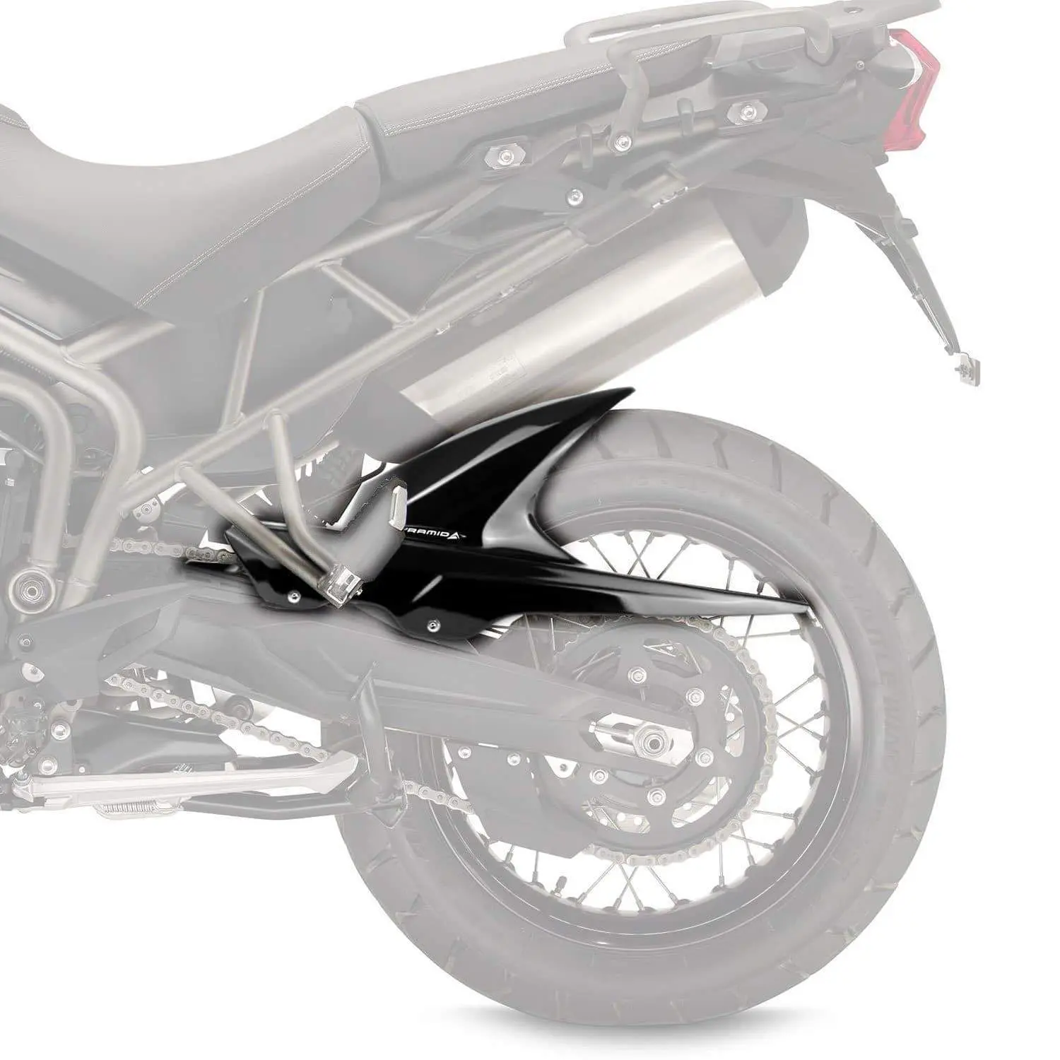 Pyramid Hugger | Matte Black | Triumph Tiger 800 XC/XCX/XCA/Low 2011>Current - Image 3