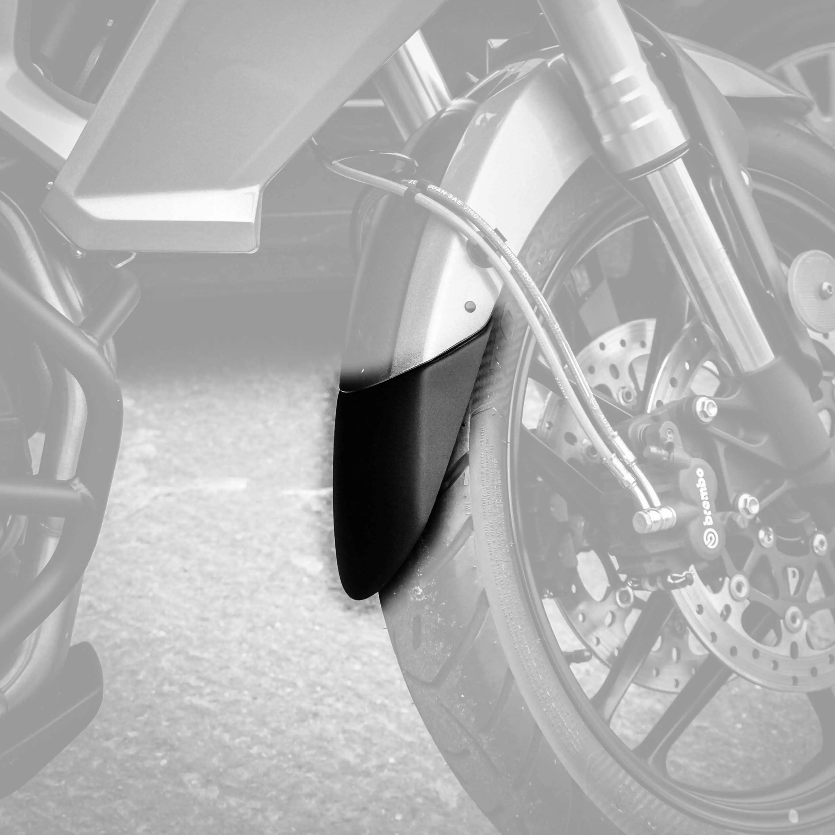 Pyramid Extenda Fenda | Matte Black | Triumph Tiger 800 XR/XRT/XRX/Low 2011>Current - Image 3