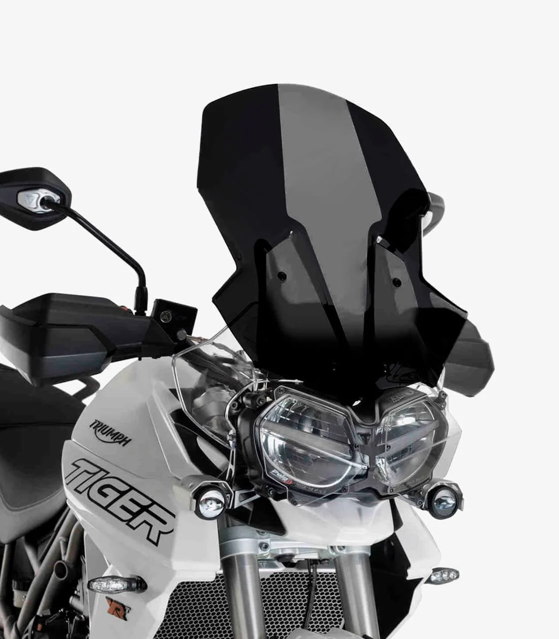 Puig Touring Screen | Black (Opaque) | Triumph Tiger 800 XR/XRT/XRX/Low 2018>2020
