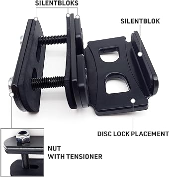 Urban Security Mounting Bracket For UR14S/UR10 Disc Locks - Bolt Hole Mount - Image 4