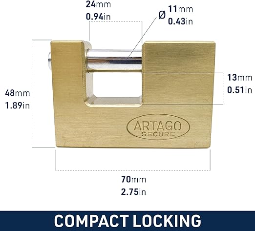 Urban Security REC-70 Padlock - Security Level 10 - Image 5