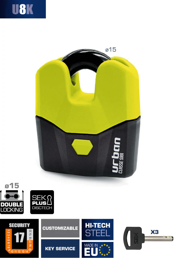 Urban Security U8K Padlock - Security Level 17 - Image 2
