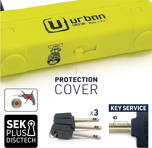Urban Security UR120125 Motorcycle U Lock - Security Level 20 - Image 6