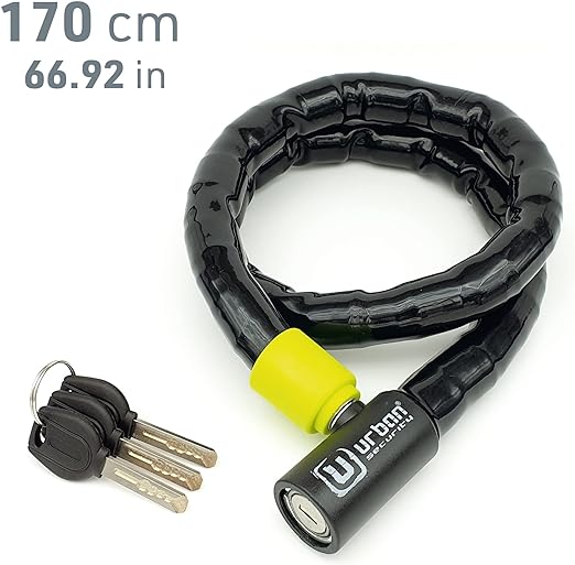 Urban Security UR5170 Duoflex Articulated 170cm Motorcycle Cable Lock - Security Level 9 - Image 3