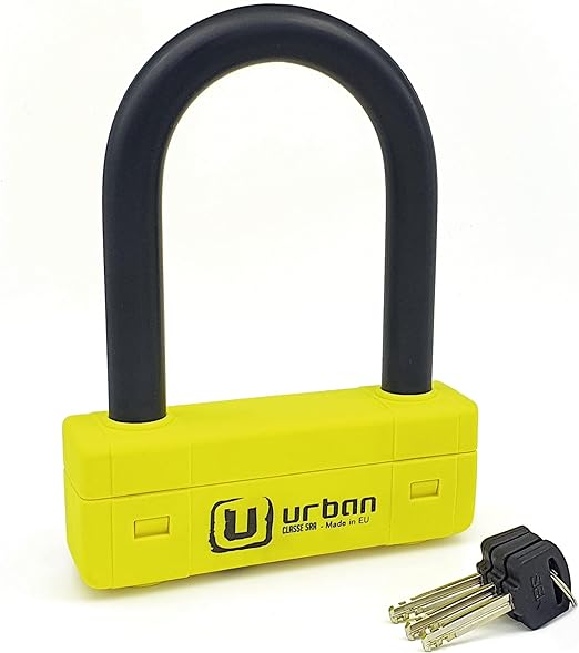 Urban Security UR85120Y Motorcycle U Lock - Security Level 20