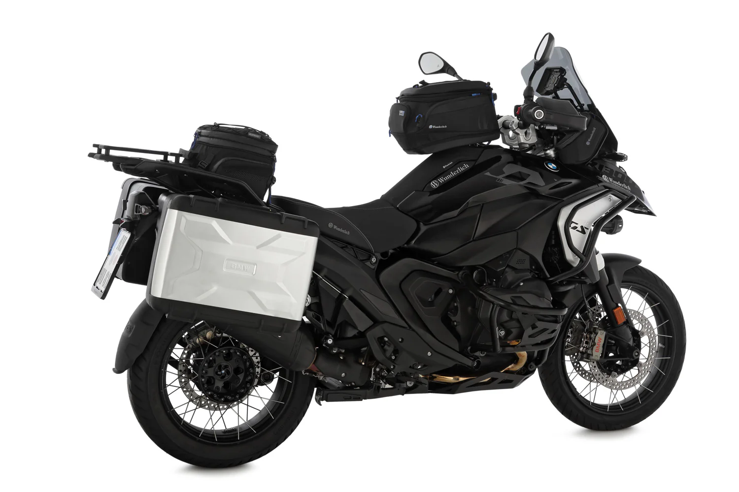 Wunderlich Adapter Set for Vario Cases | Black | BMW R 1300 GS - Image 2