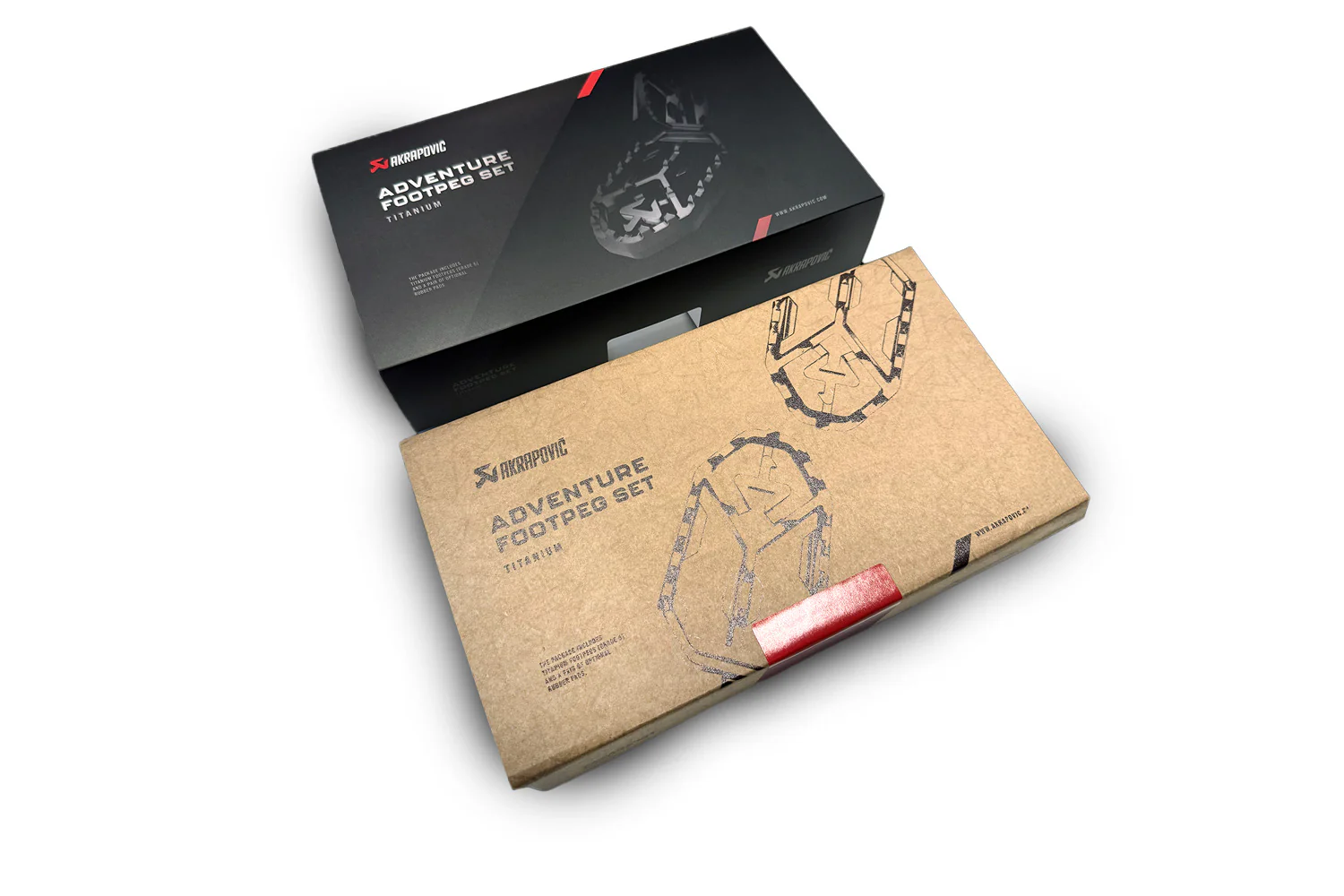 Wunderlich Akrapovic BMW Adventure Footrest Set | Titanium - Image 2