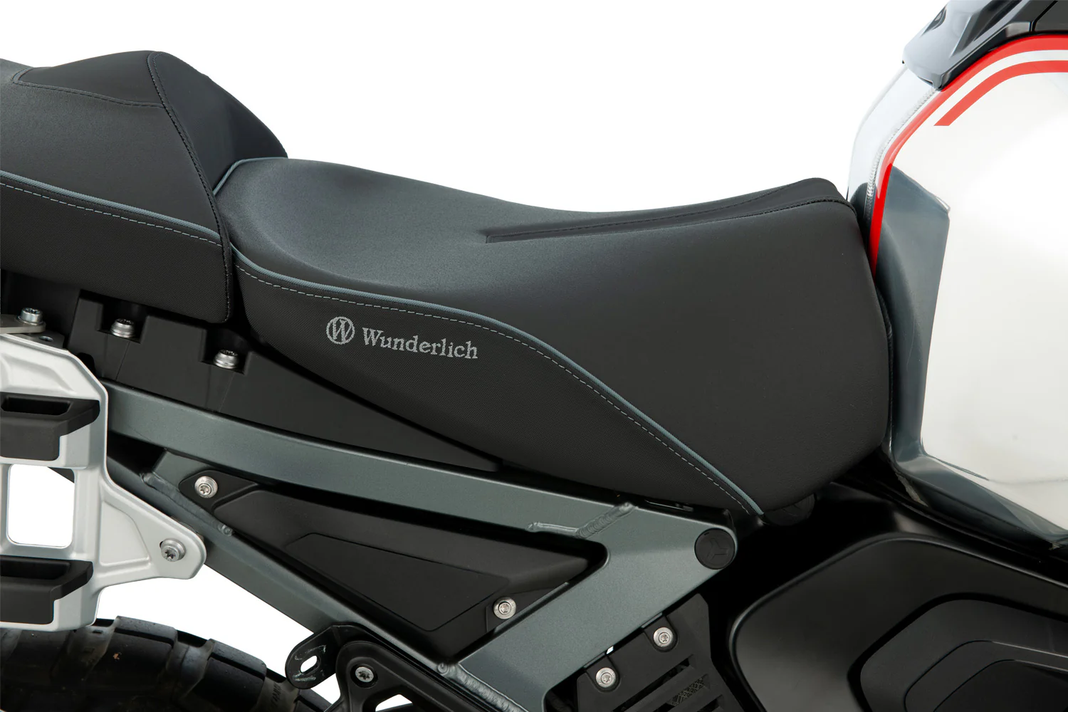 Wunderlich Aktivkomfort Rider Seat with Plug & Play Seat Heating Standard | Black - Image 5